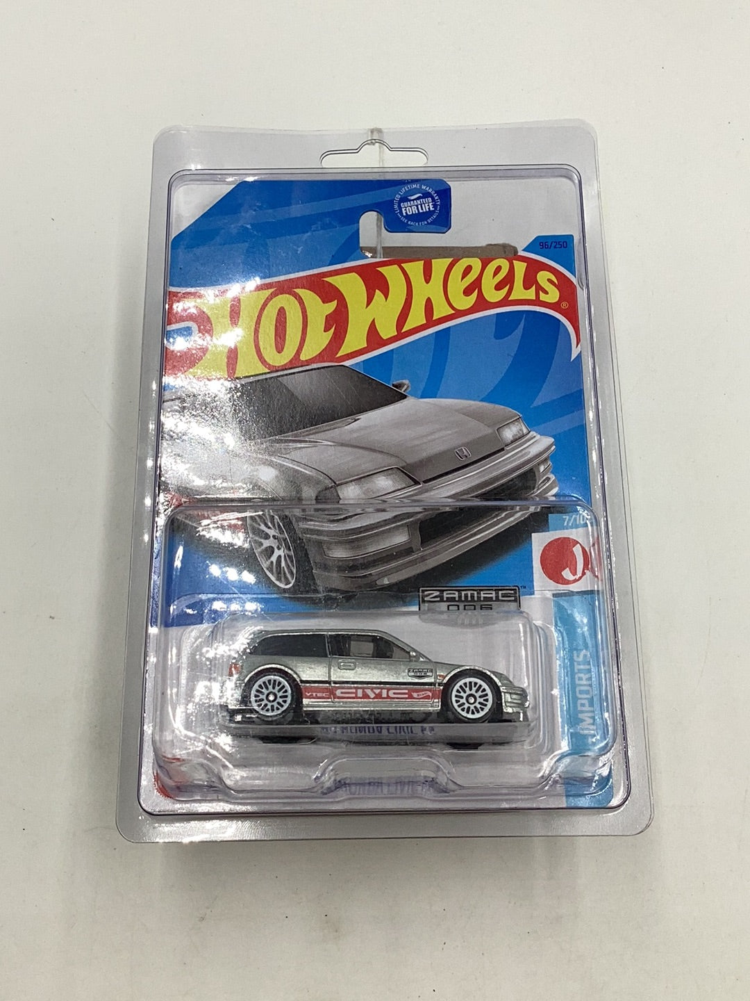 2023 hot wheels H case 96 90 Honda Civic EF Zamac 6 with protector carolinasdiecast