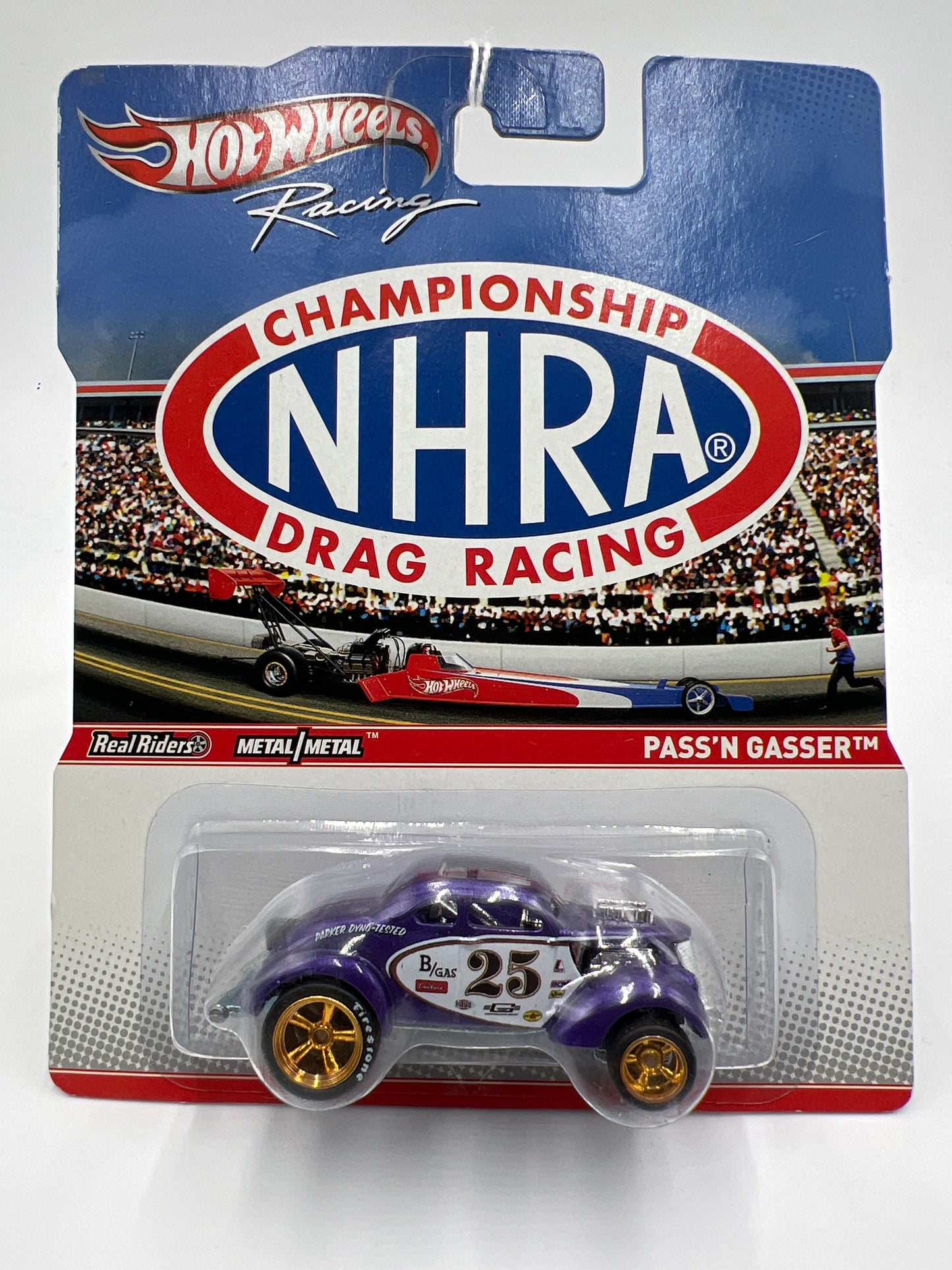 Hot Wheels Racing Premium NHRA Drag Racing Pass N Gasser Purple 243D
