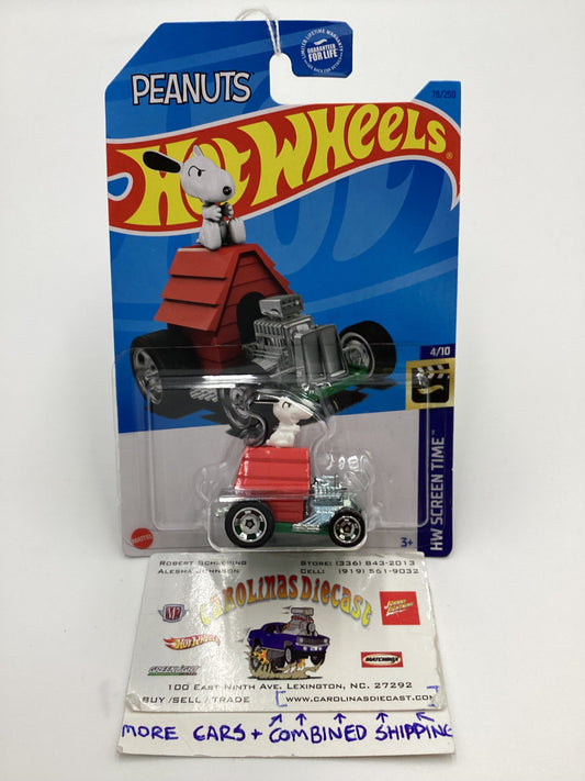 2023 Hot Wheels #78 Snoopy Red 115E