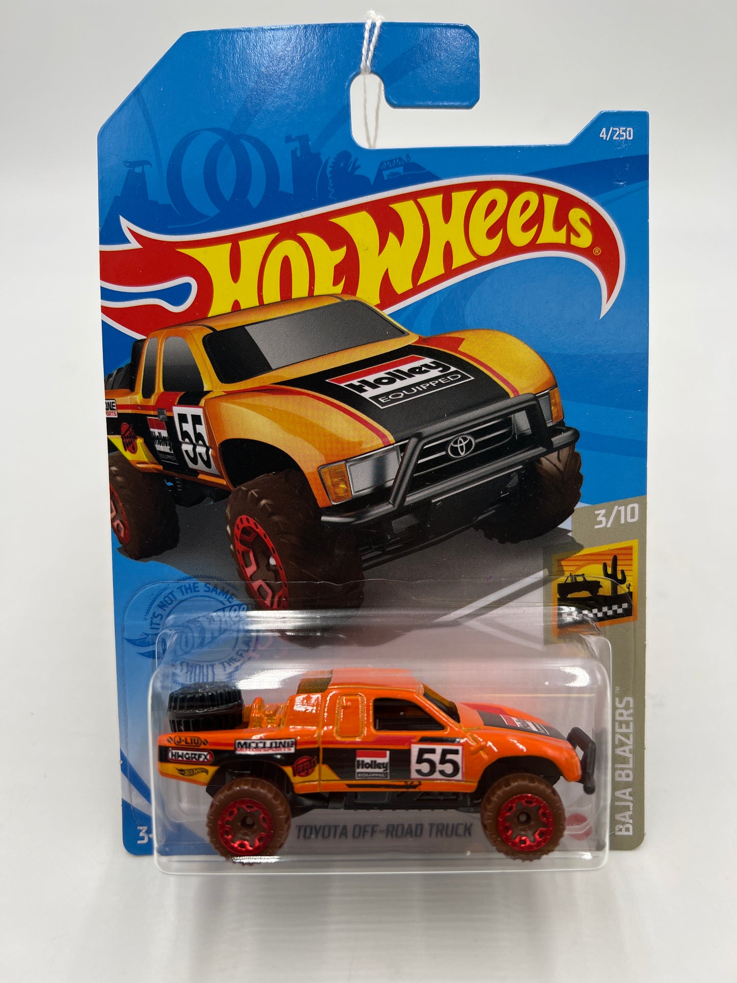 2021 Hot Wheels HW Baja Blazers #4 Toyota Off-Road Truck Orange 93C