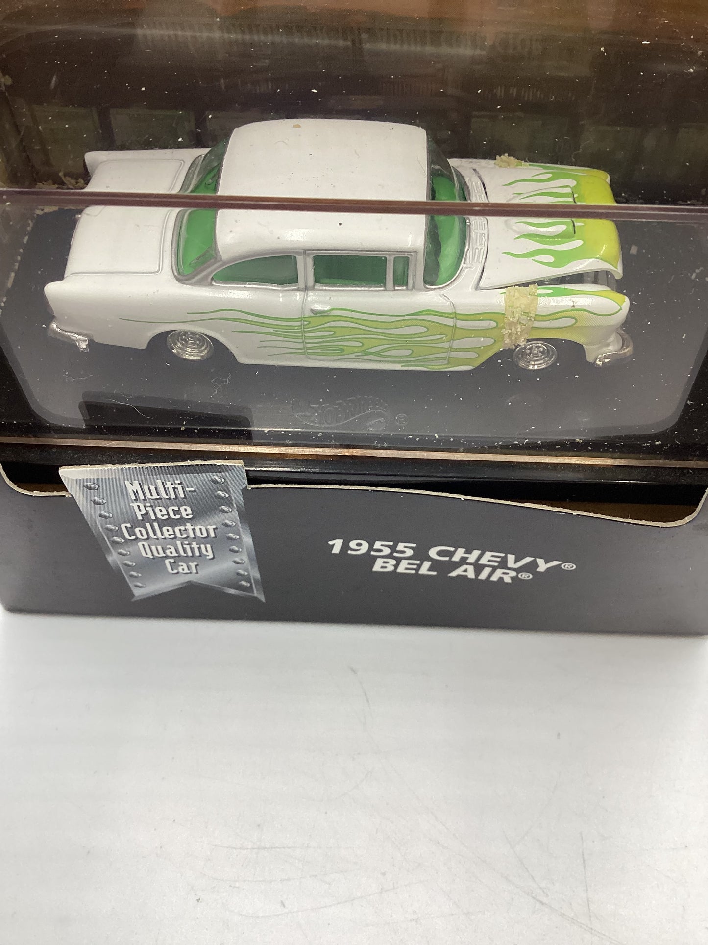 Hot Wheels Collectibles Black Box 1955 Chevy Bel Air White