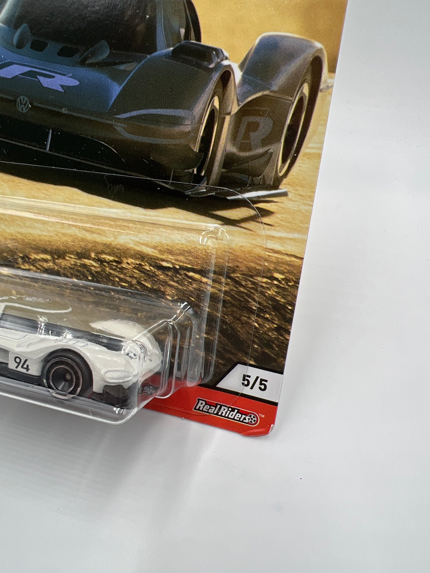 Hot Wheels Premium Thrill Climbers #5 Volkswagen ID R White