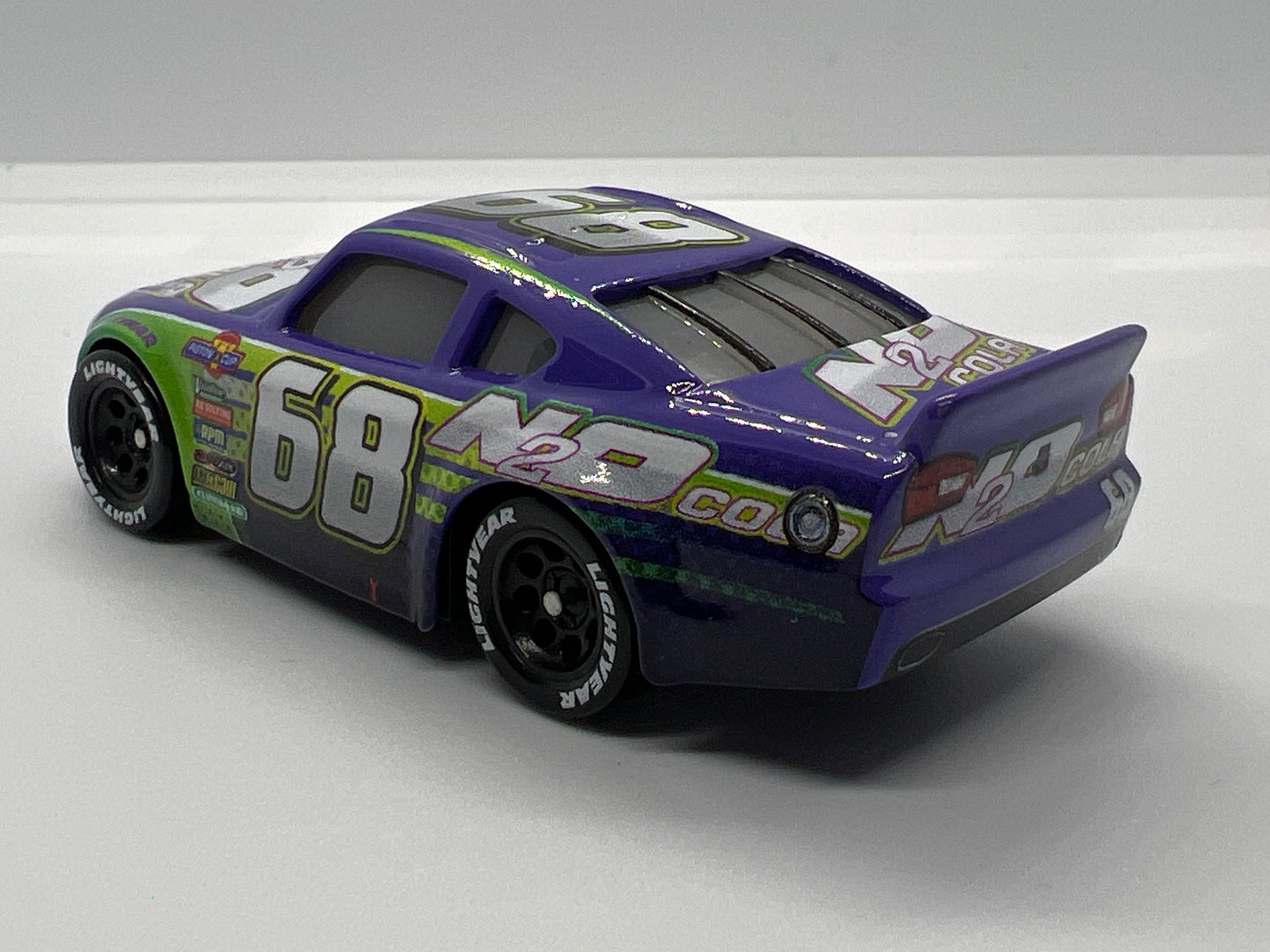 Disney Pixar Cars 3 #68 Parker Brakeston N20 Cola Purple Loose