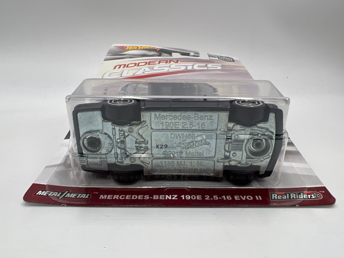Hot Wheels Premium Car Culture Modern Classics #5 Mercedes-Benz 190E 2.5-16 EVO II Black W/Protector