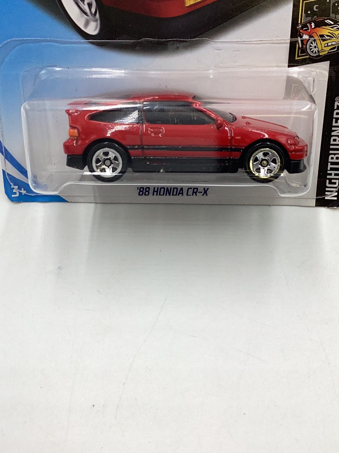 2019 Hot wheels #49 88 Honda CR-X Red 77F