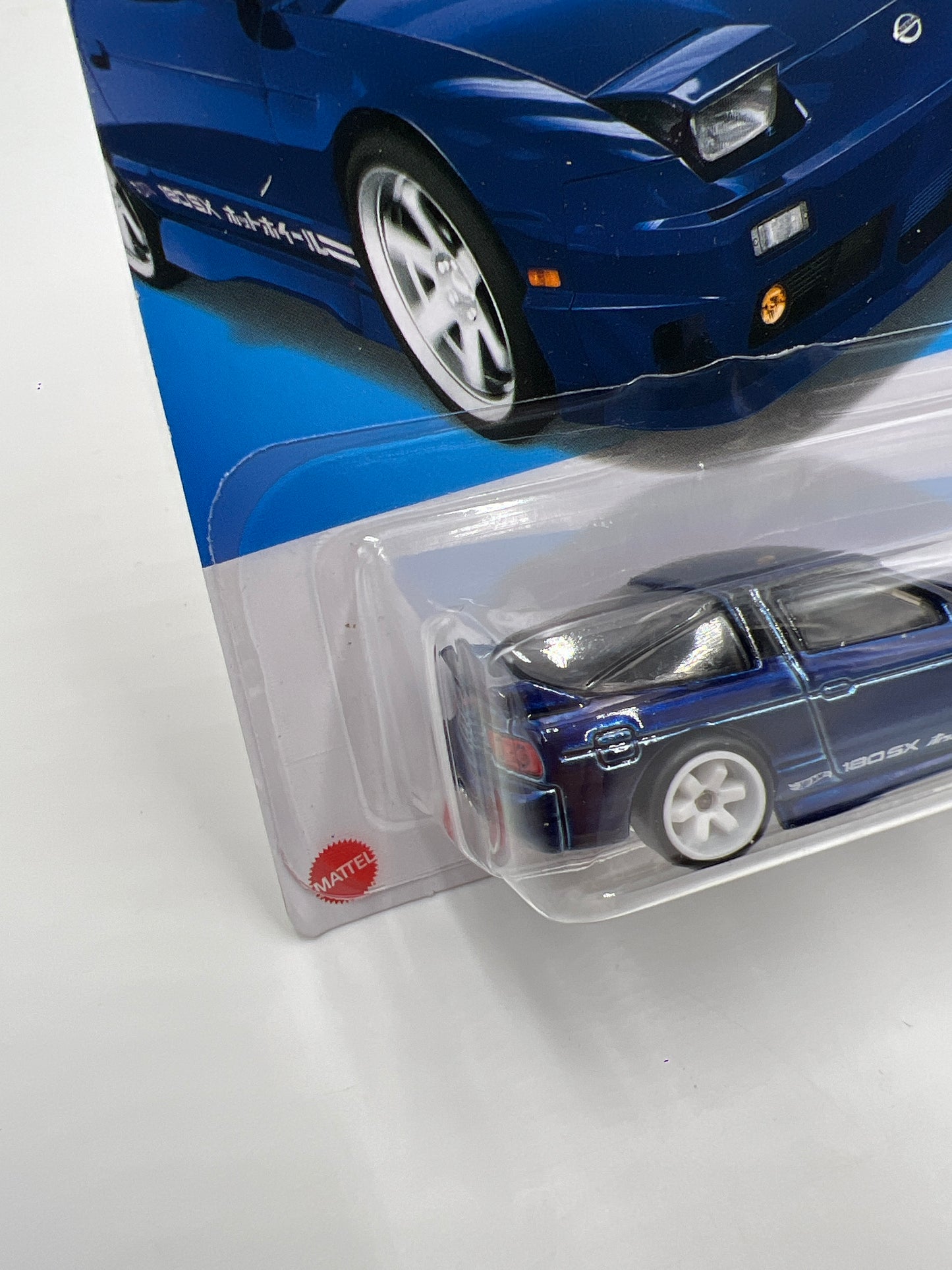2024 Hot Wheels M Case Super Treasure Hunt #211 96 Nissan 180SX Type X Blue W/Protector