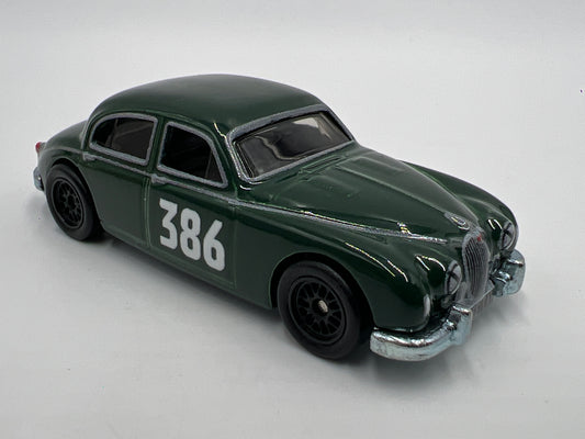 Hot Wheels 1/64 Premium Jaguar MK1 Green Loose