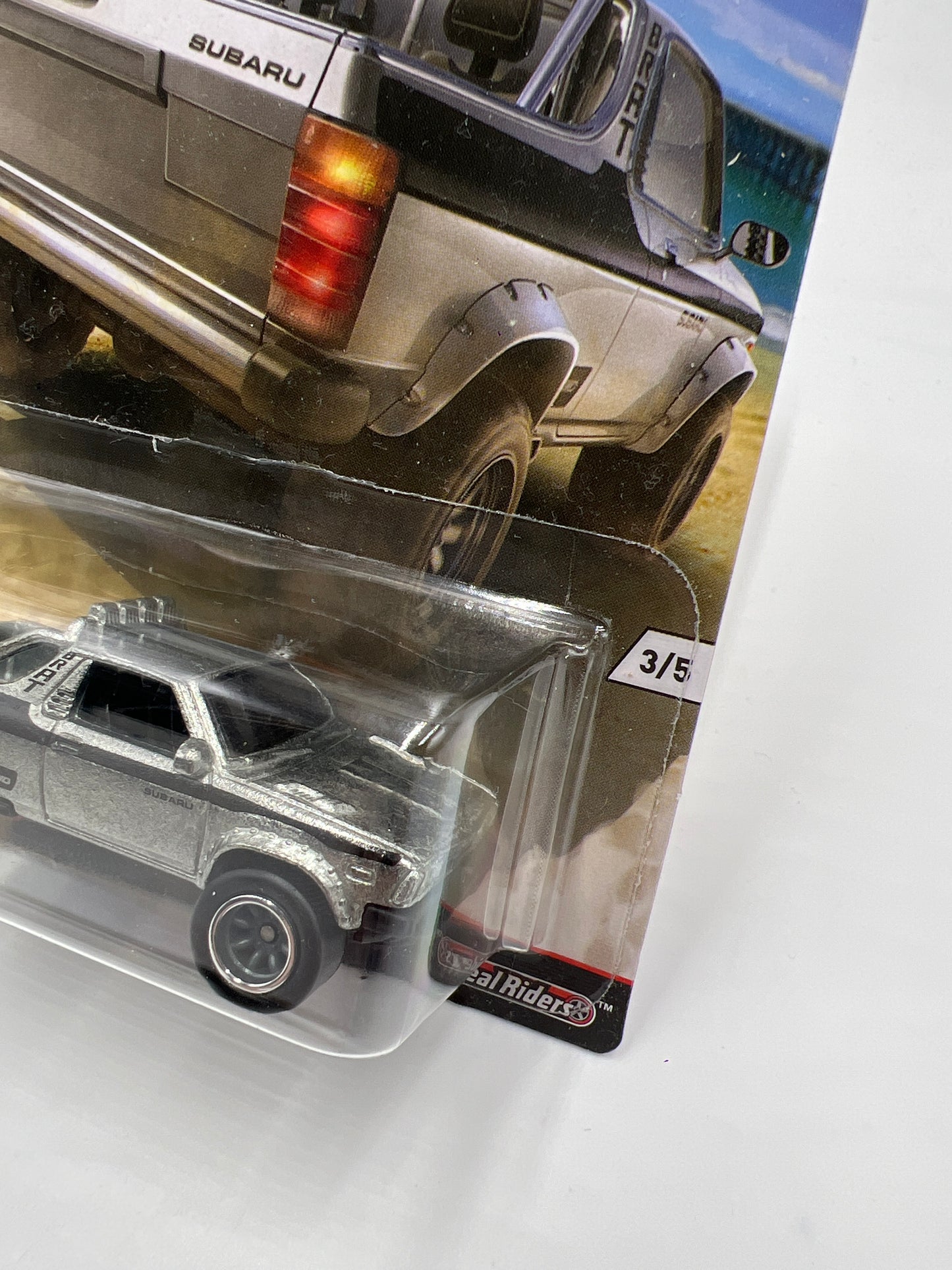 Hot Wheels Car Culture Trucks #3 Subaru Brat Raw Metal Silver 245H