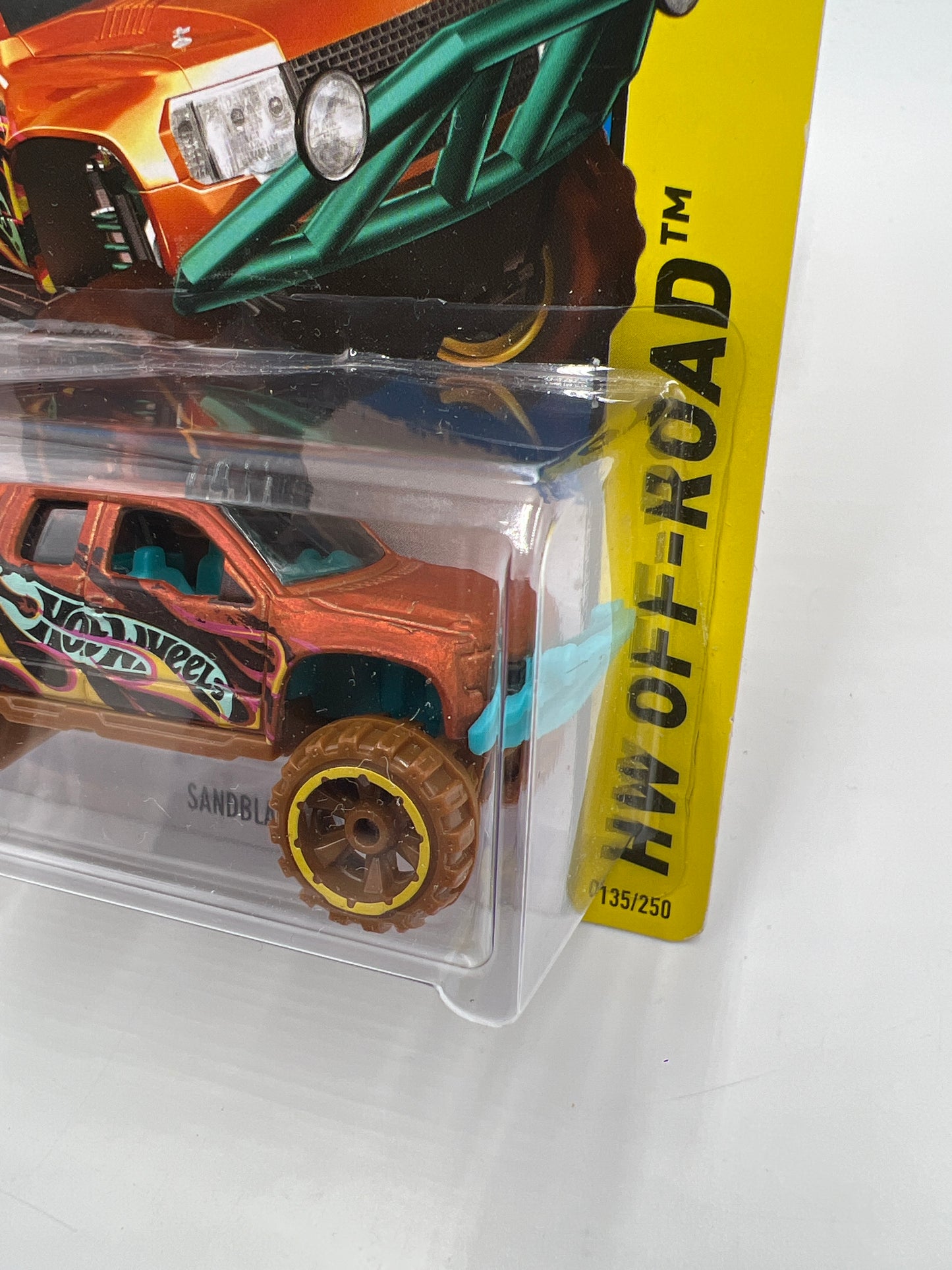 2014 Hot Wheels Off-Road #135 Sandblaster Orange 34A