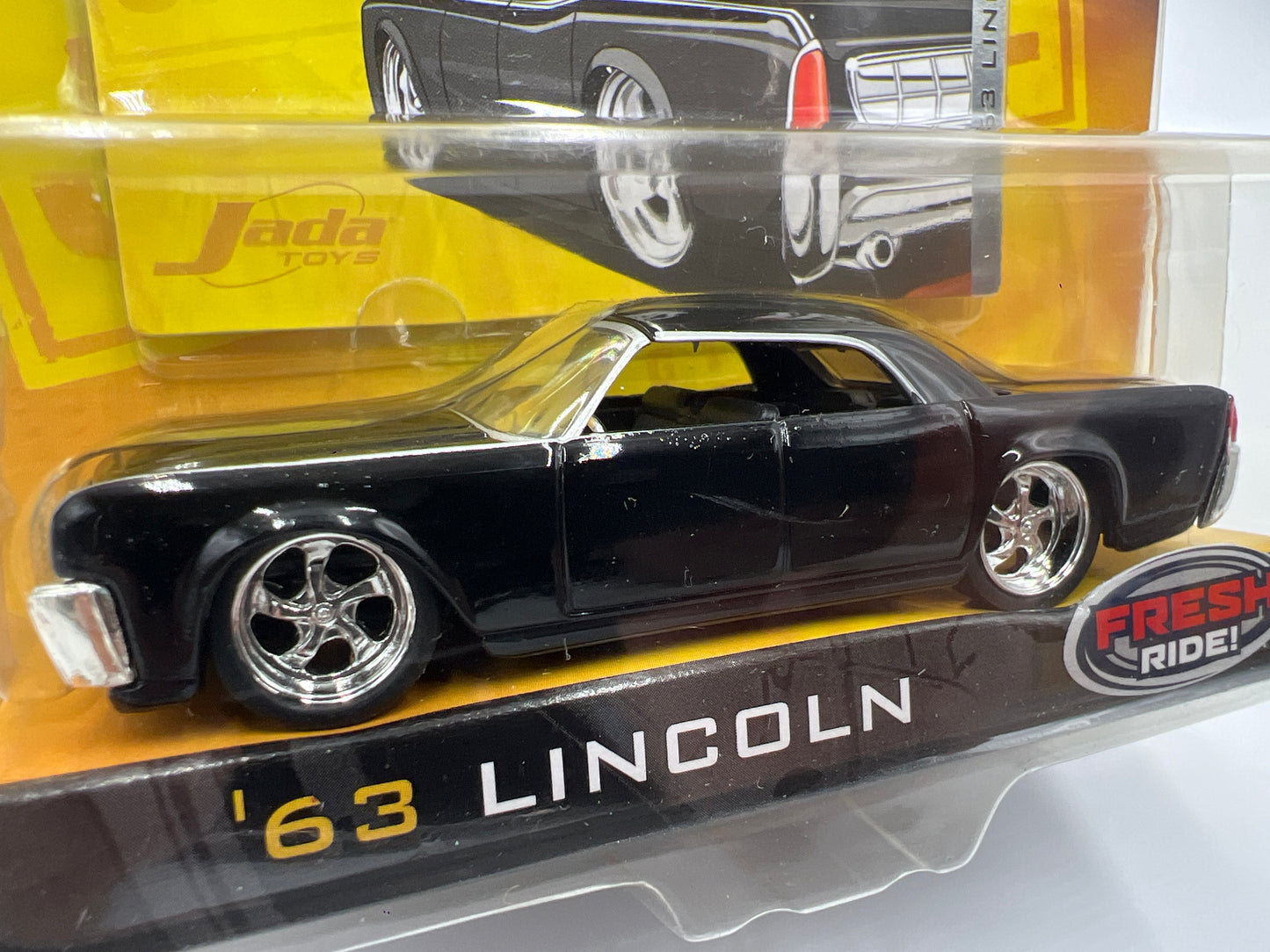 Jada Toys Dub City Old Skool Wave 1 #6 63 Lincoln Black SR