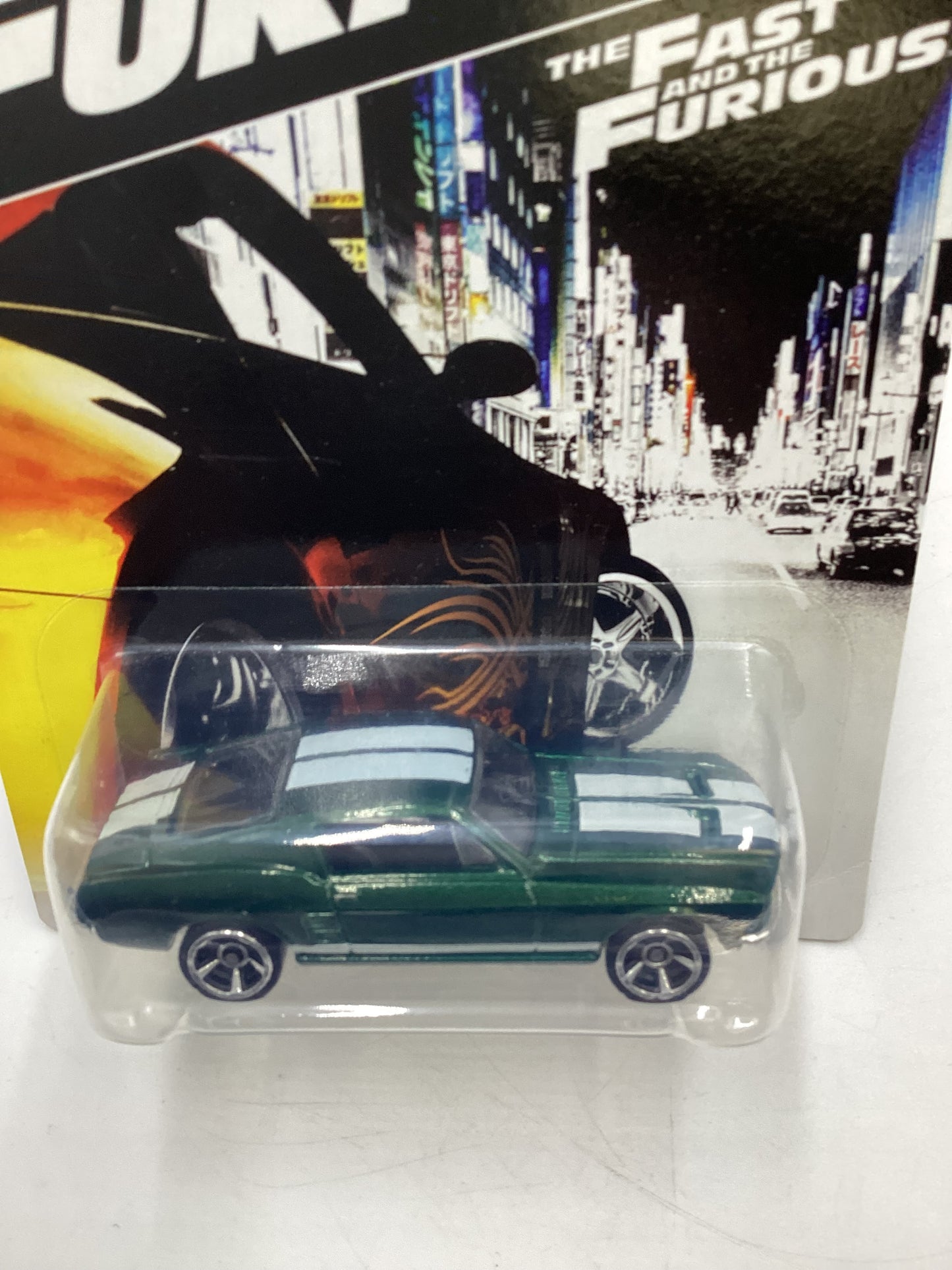 Hot Wheels Fast and Furious #3 67 Ford Mustang Green Walmart Exclusive