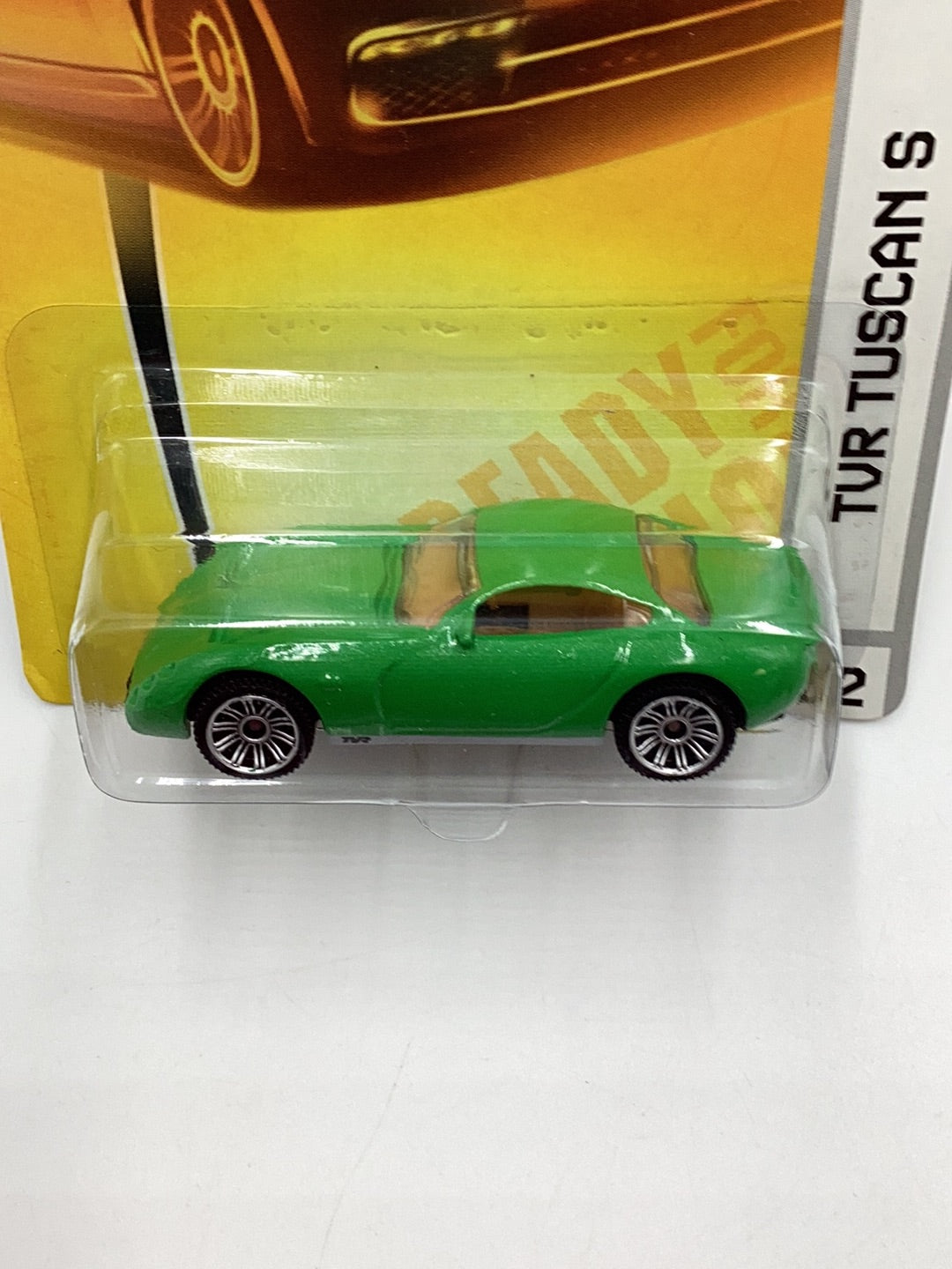 Matchbox 2008 #22 TVR Tuscan S green 207C