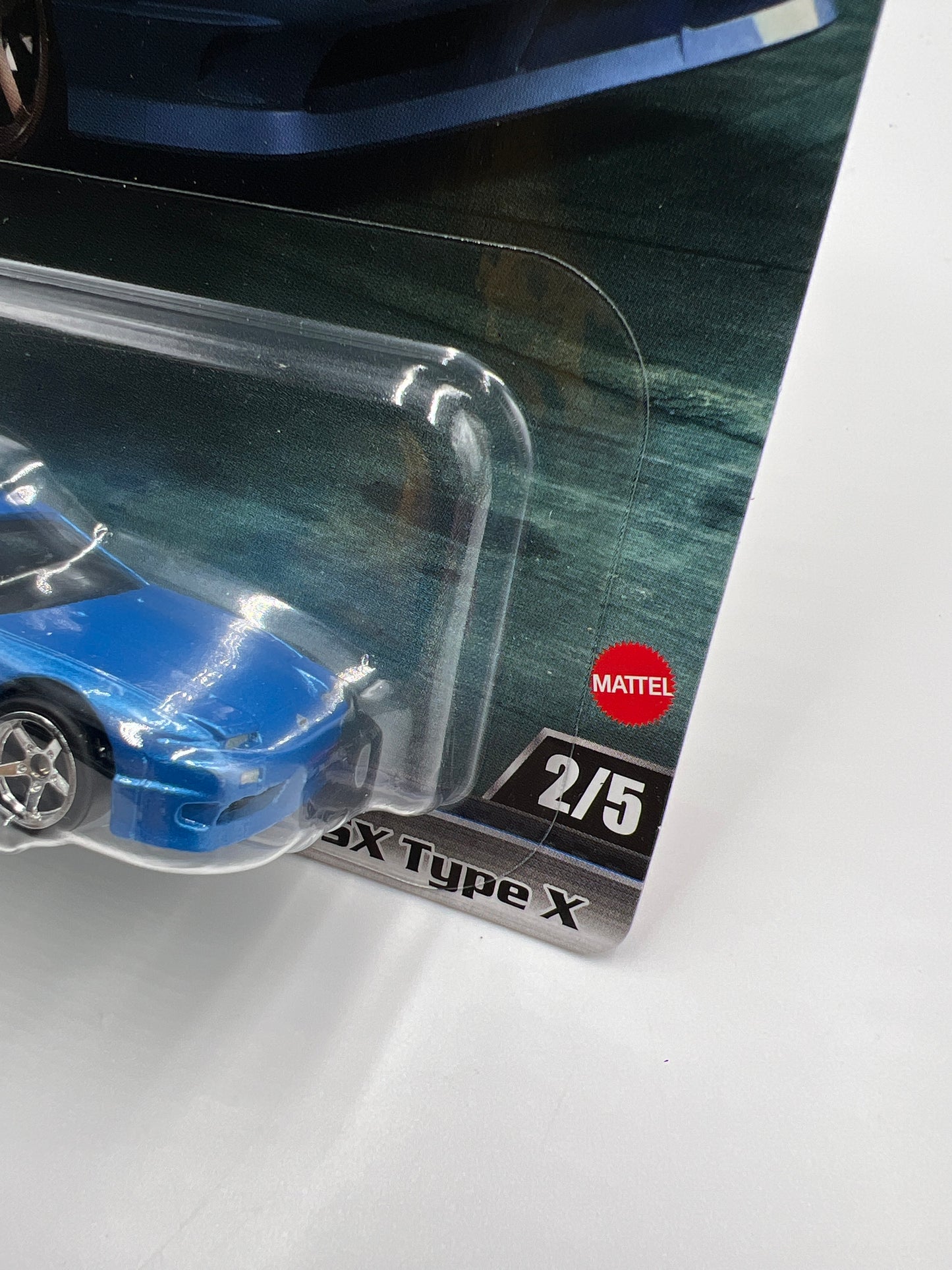 2024 Hot Wheels Car Culture Fast & Furious #2 1996 Nissan 180SX Type X Blue 246P