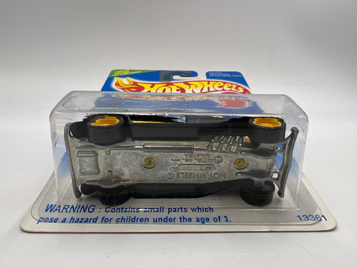1995 Hot Wheels Treasure Hunt Series #12 31 Doozie Yellow W/Protector