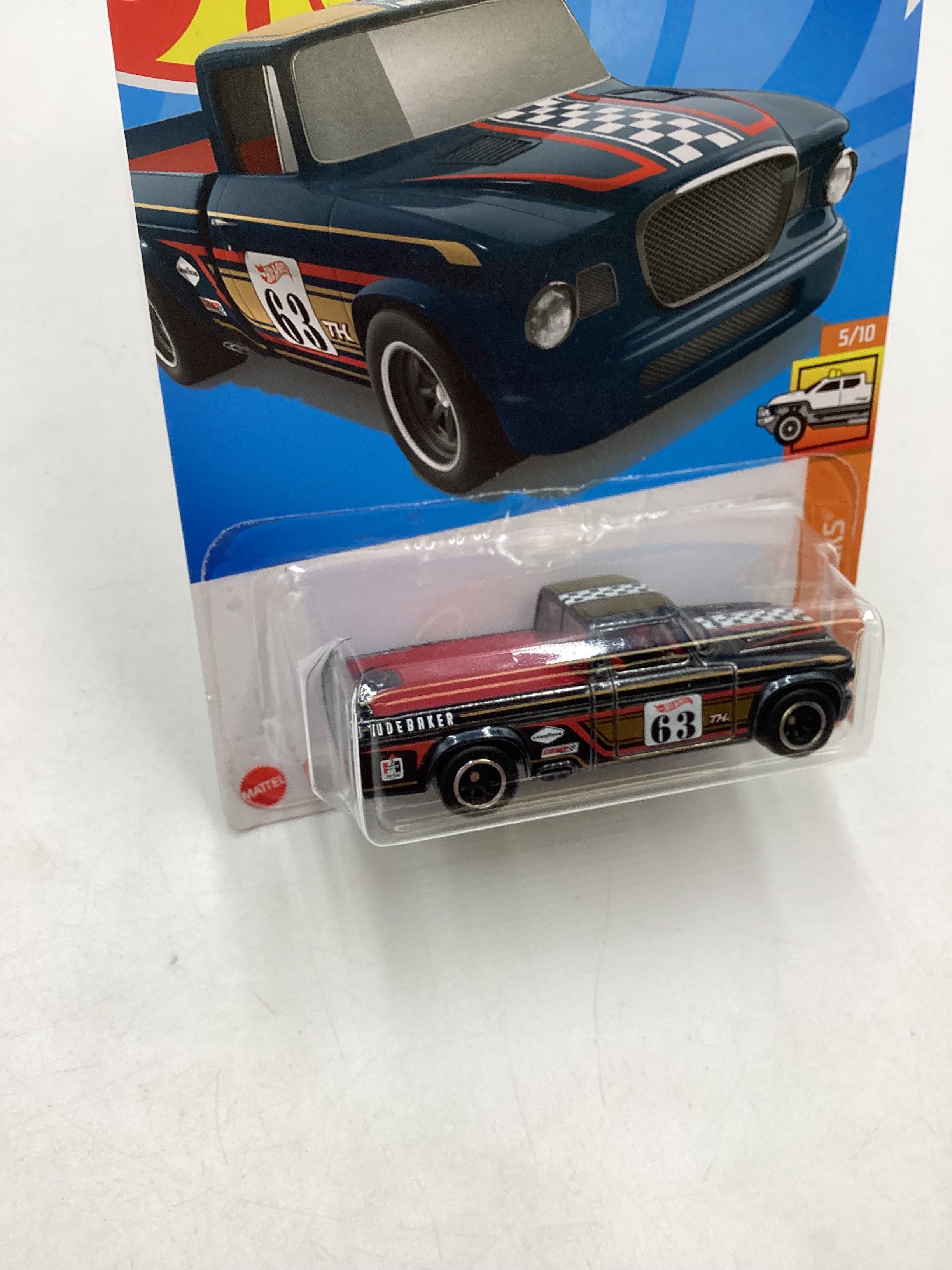 2022 Hot Wheels Super Treasure Hunt #093 63 Studebaker Champ