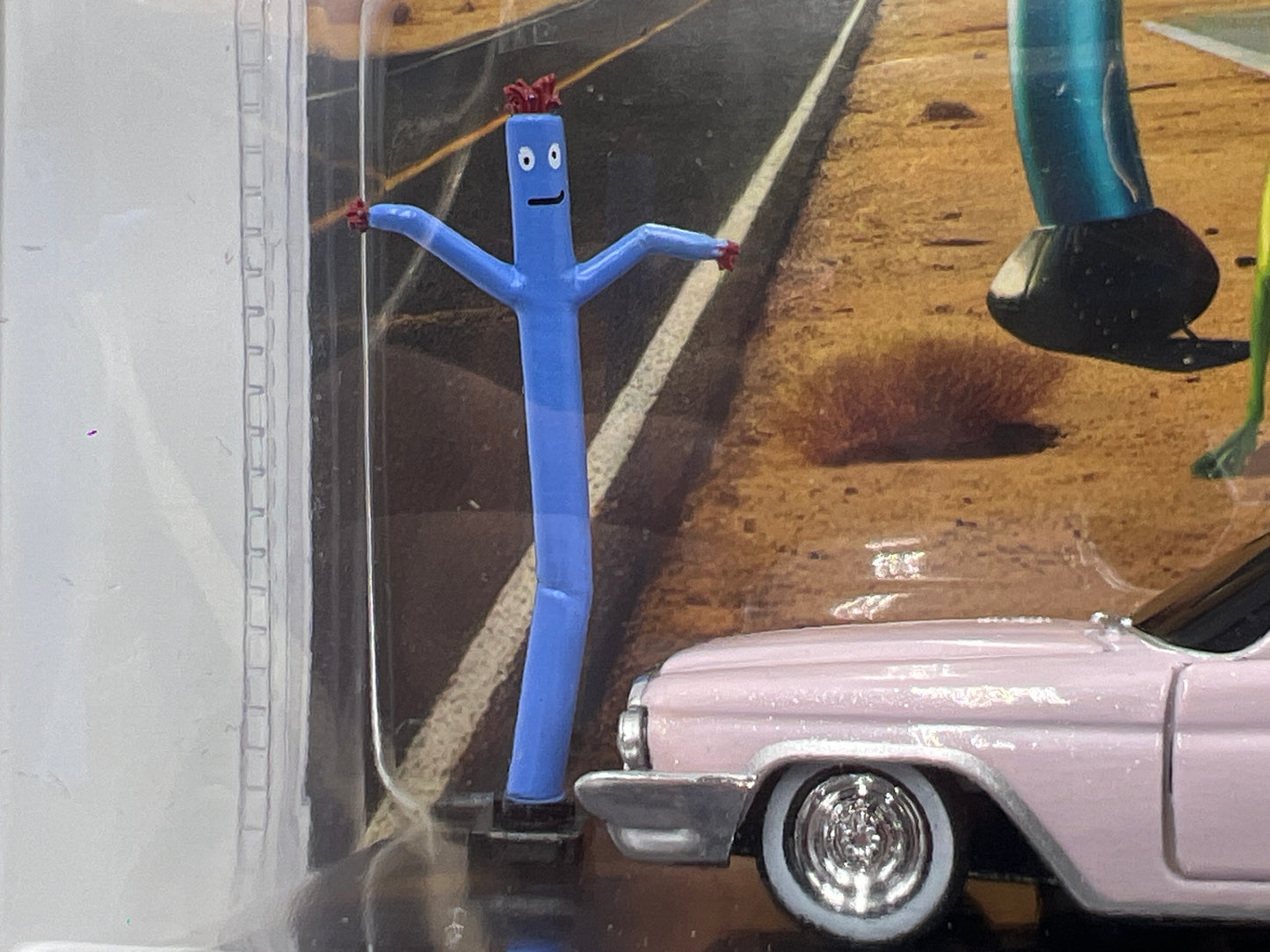 2025 M2 Machines Diorama 1960 Chrysler 300F Pink R16 198H