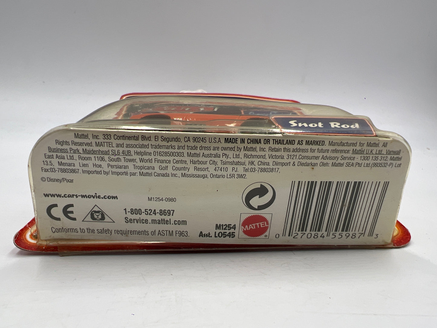 Disney Pixar Cars Supercharged Snot Rod #2 139H