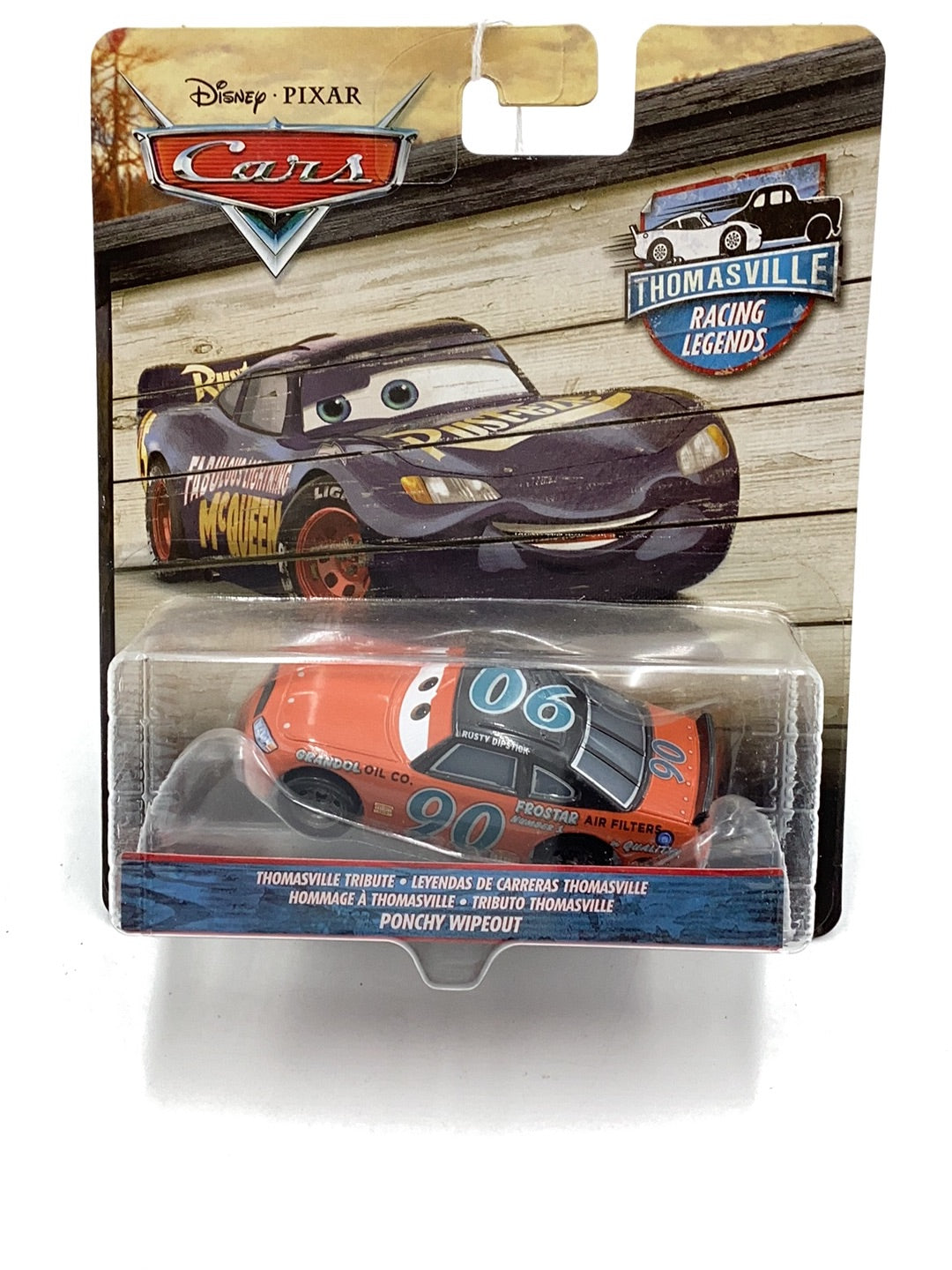 Disney Pixar Cars Thomasville Racing Ponchy Wipeout 141C