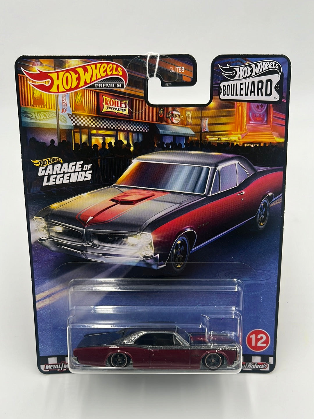 Hot Wheels Premium Boulevard #12 ‘66 Pontiac GTO 265G