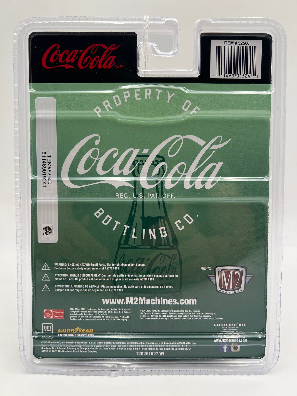 M2 Machines A67 Coca Cola 1979 Chevrolet Silverado Stepside Red