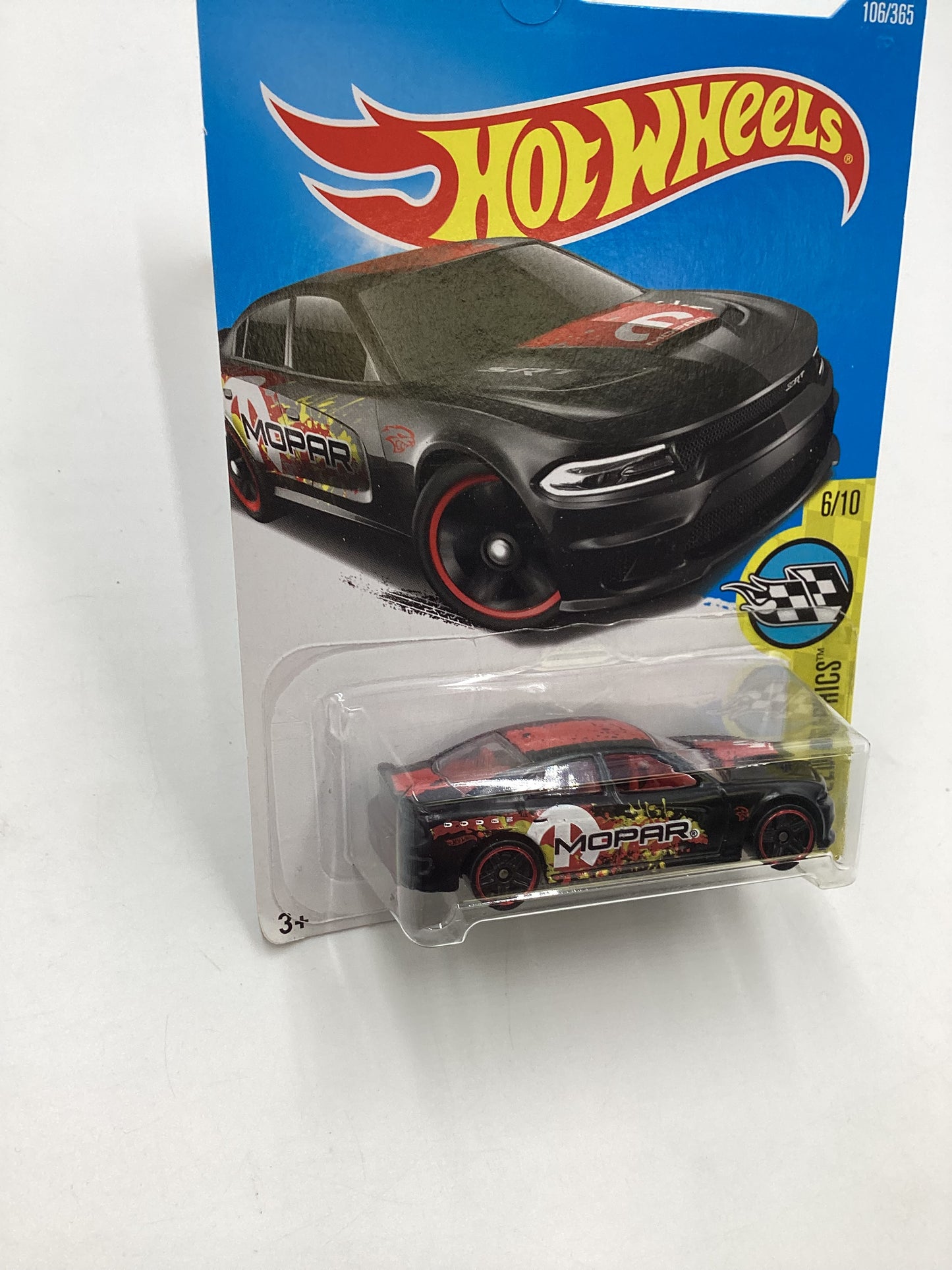 2017 Hot Wheels #106 Speed Graphics 15 Dodge Charger SRT Black 39E