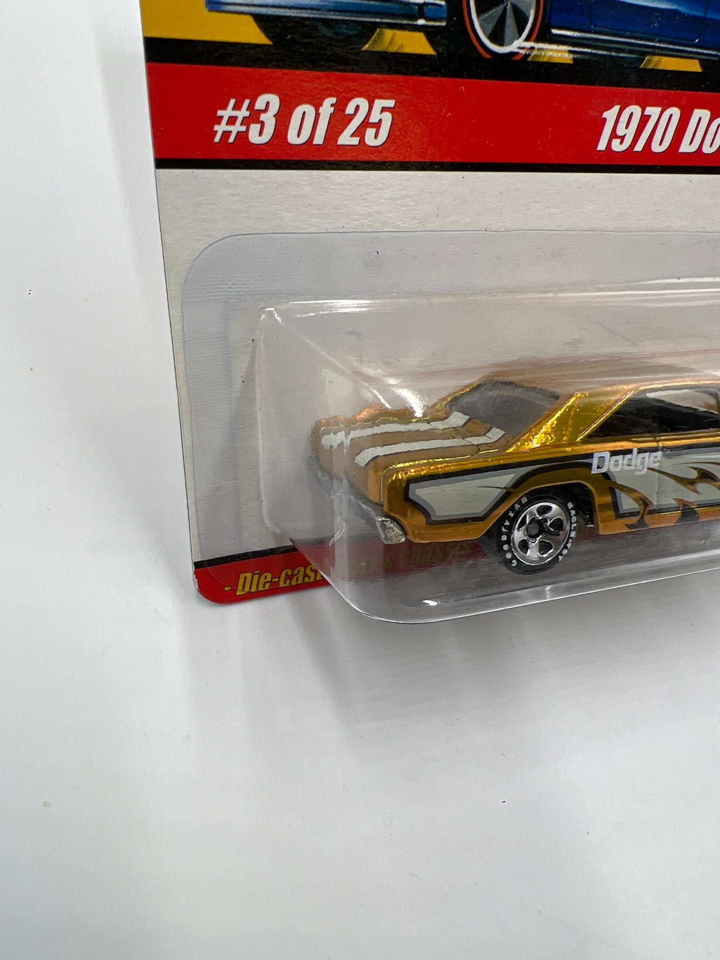 Hot Wheels Classics Series 1 #3 1970 Dodge Dart Gold