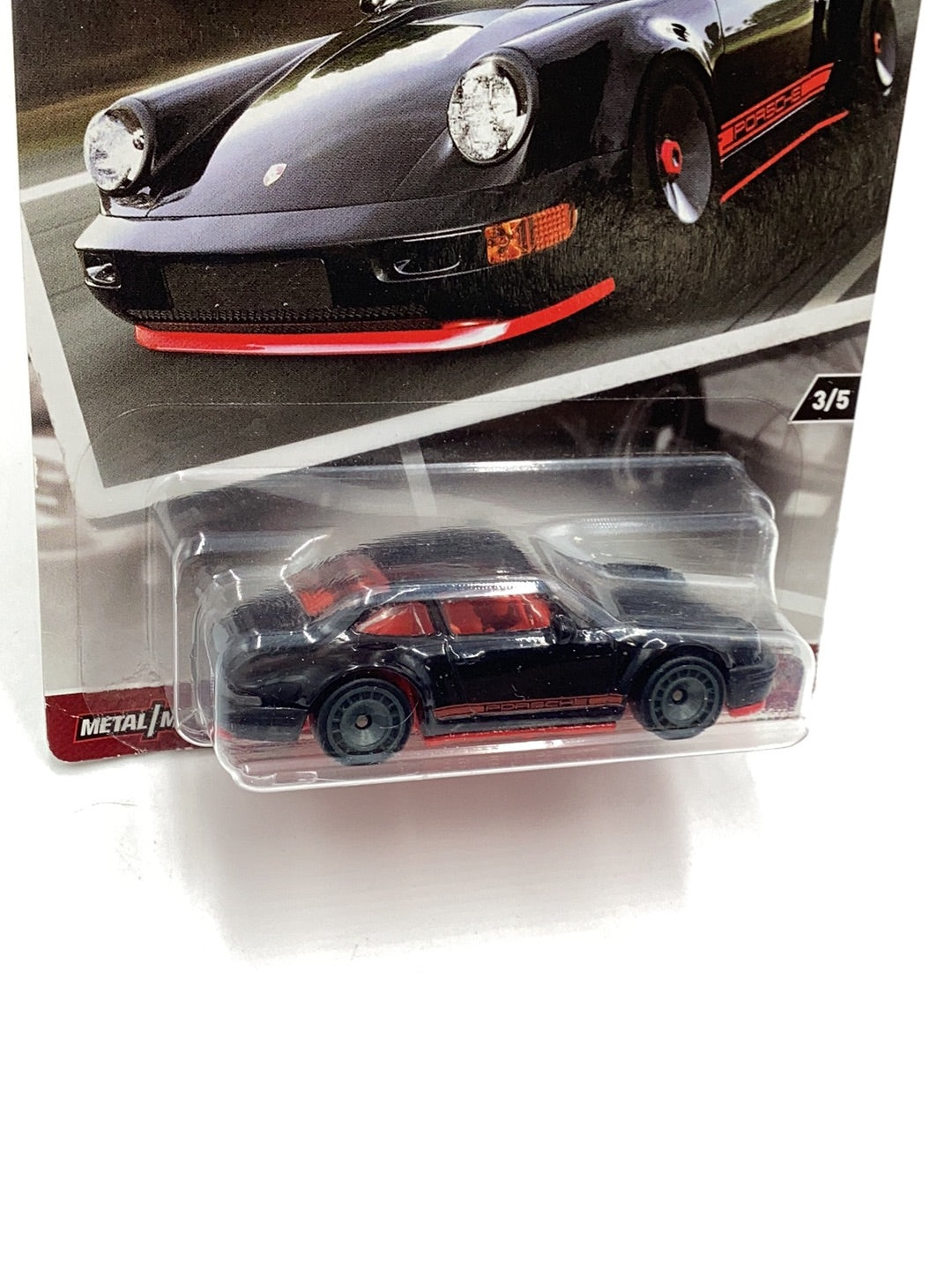 Hot wheels car culture modern classics #3 Porsche 964 with protector cracked blister