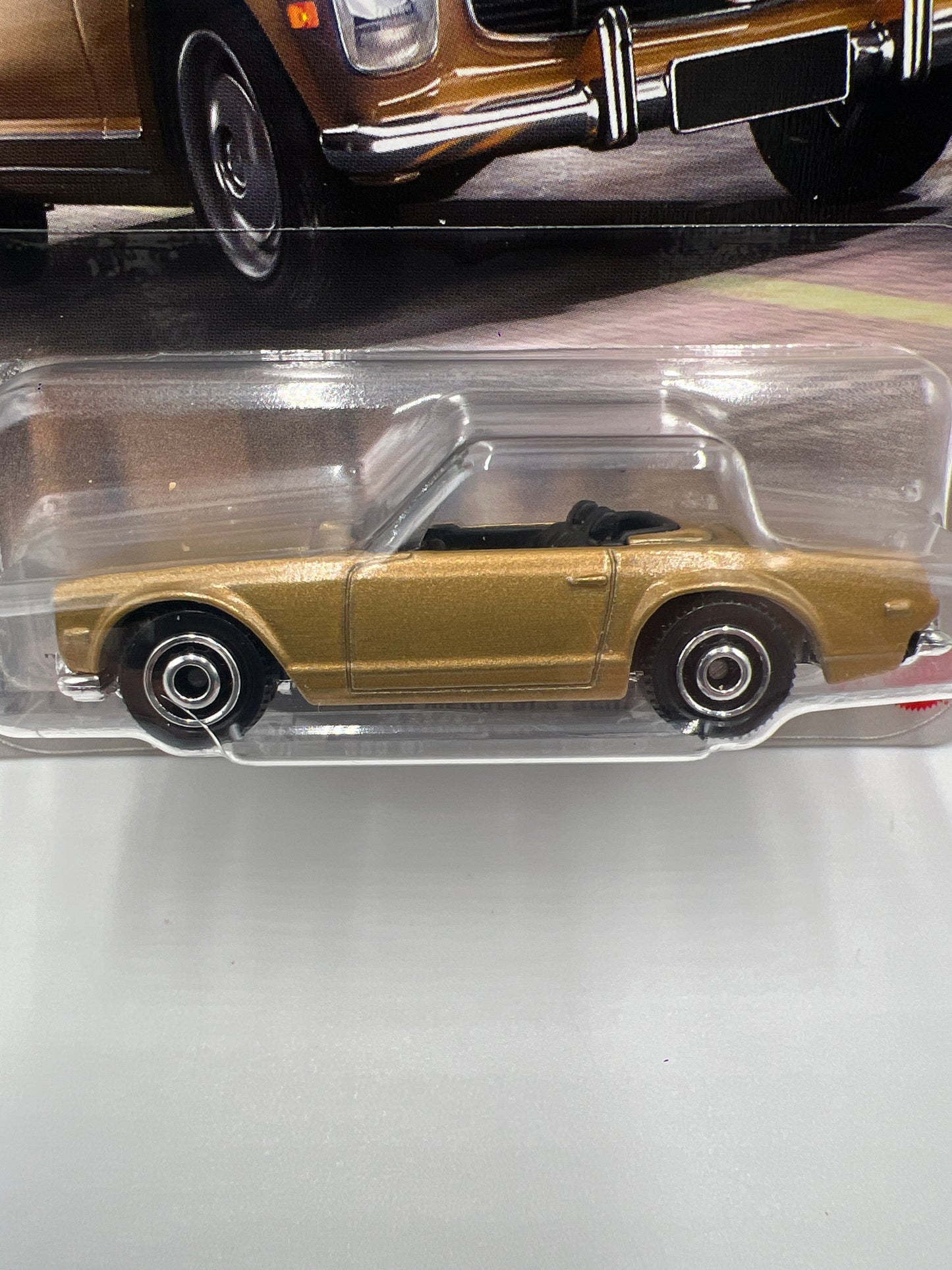 2025 Matchbox #46 1963 Mercedes-Benz 230 SL Gold 214A
