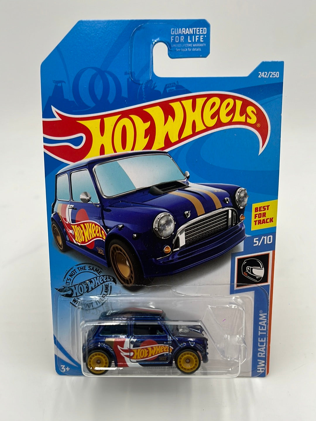 Hot Wheels 2019 Super Treasure Hunt Morris Mini #242 w/protector