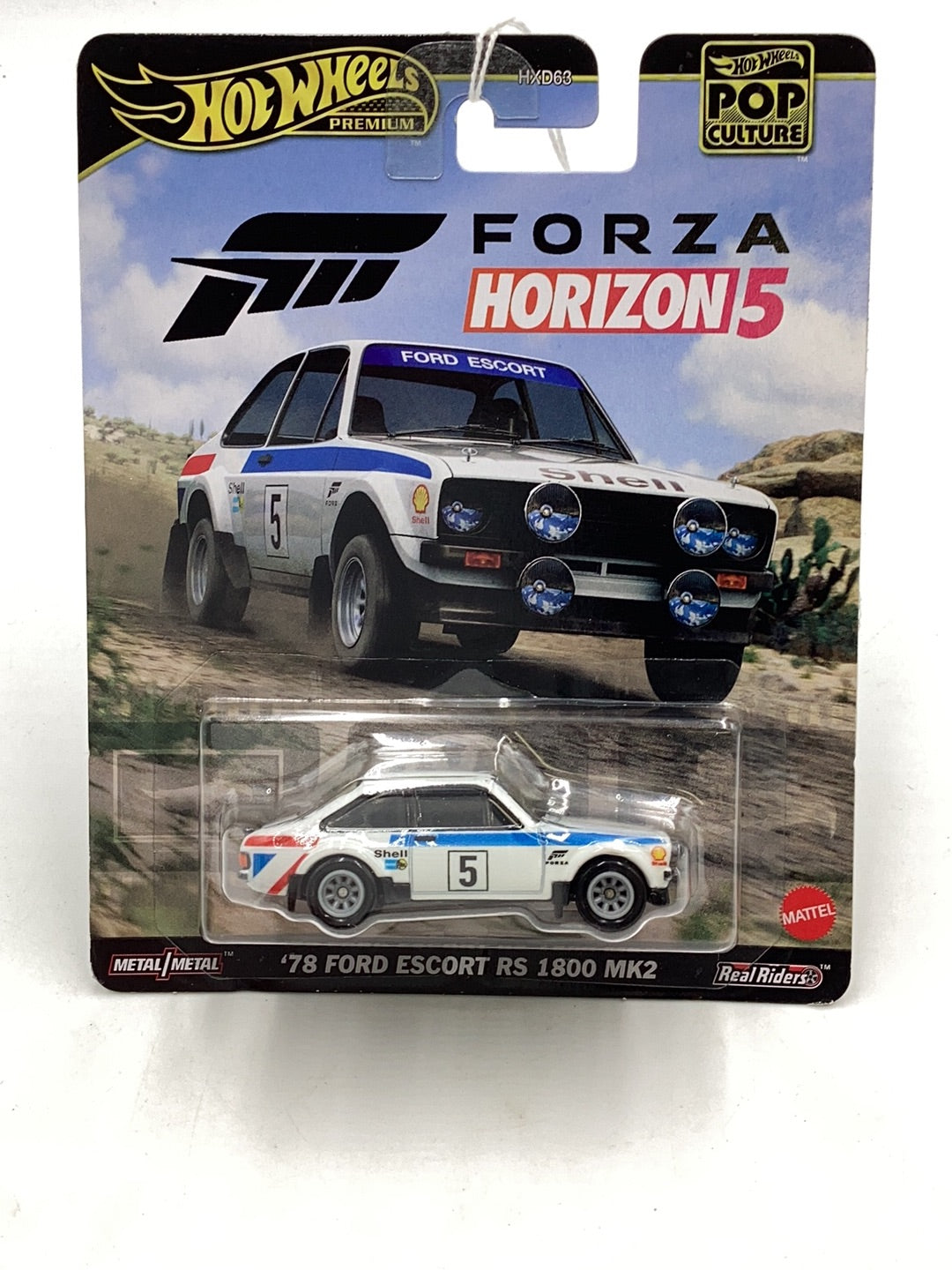 Hot Wheels Forza Horizon 5 78 Ford Escort RS 1800 MK2 245P