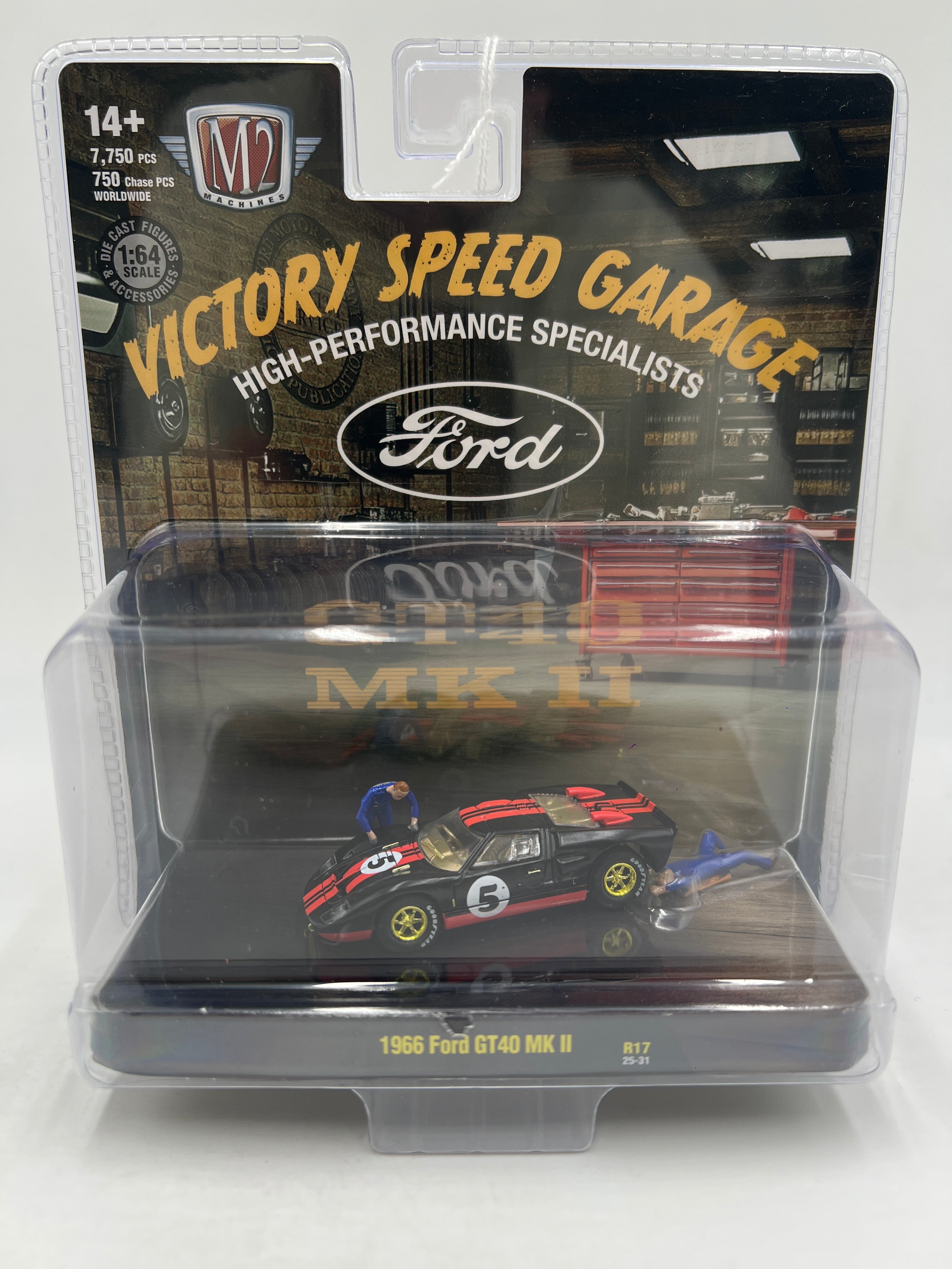 M2 Machines Diorama R17 CHASE 1966 Ford GT40 MK II – carolinasdiecast