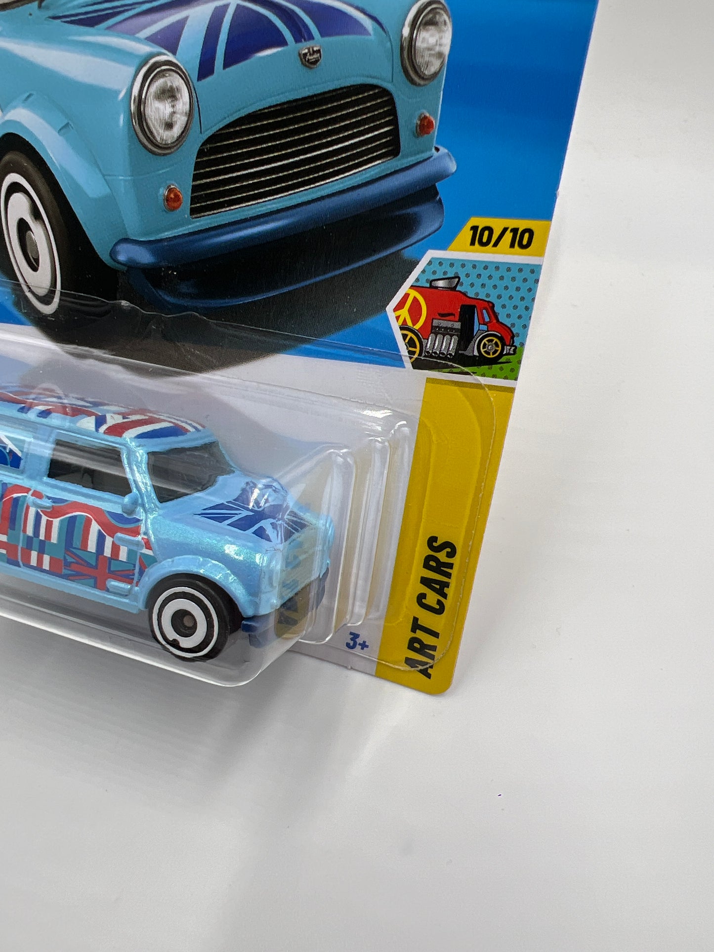2025 Hot Wheels N Case Art Cars #169 67 Austin Mini Van Light Blue 59H