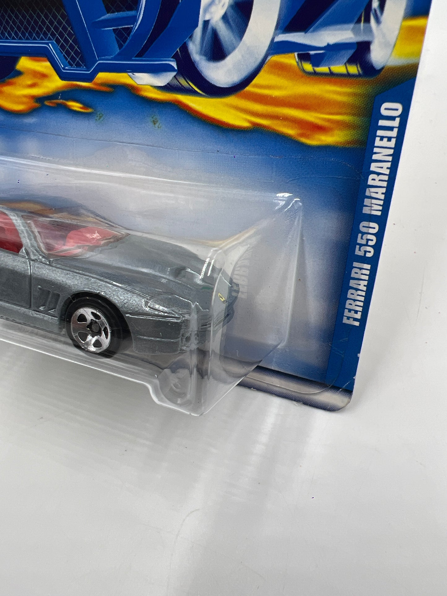 2000 Hot Wheels #235 Ferrari 550 Marlanello Silver