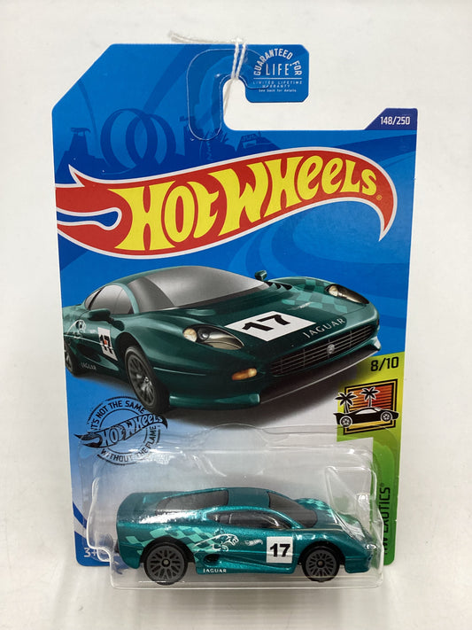 2020 Hot Wheels #148 Teal Jaguar XJ220 65B