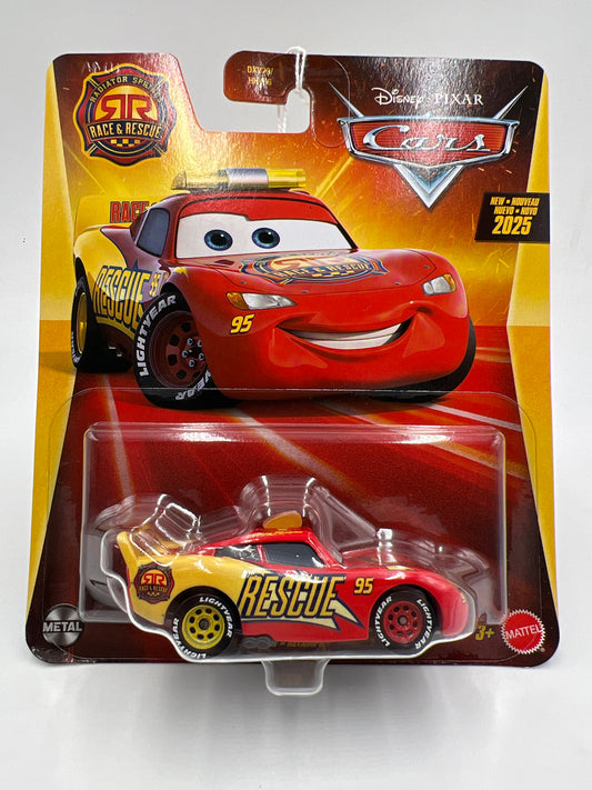 2025 Disney Pixar Cars Radiator Springs Race & Rescue Lightning McQueen 136A