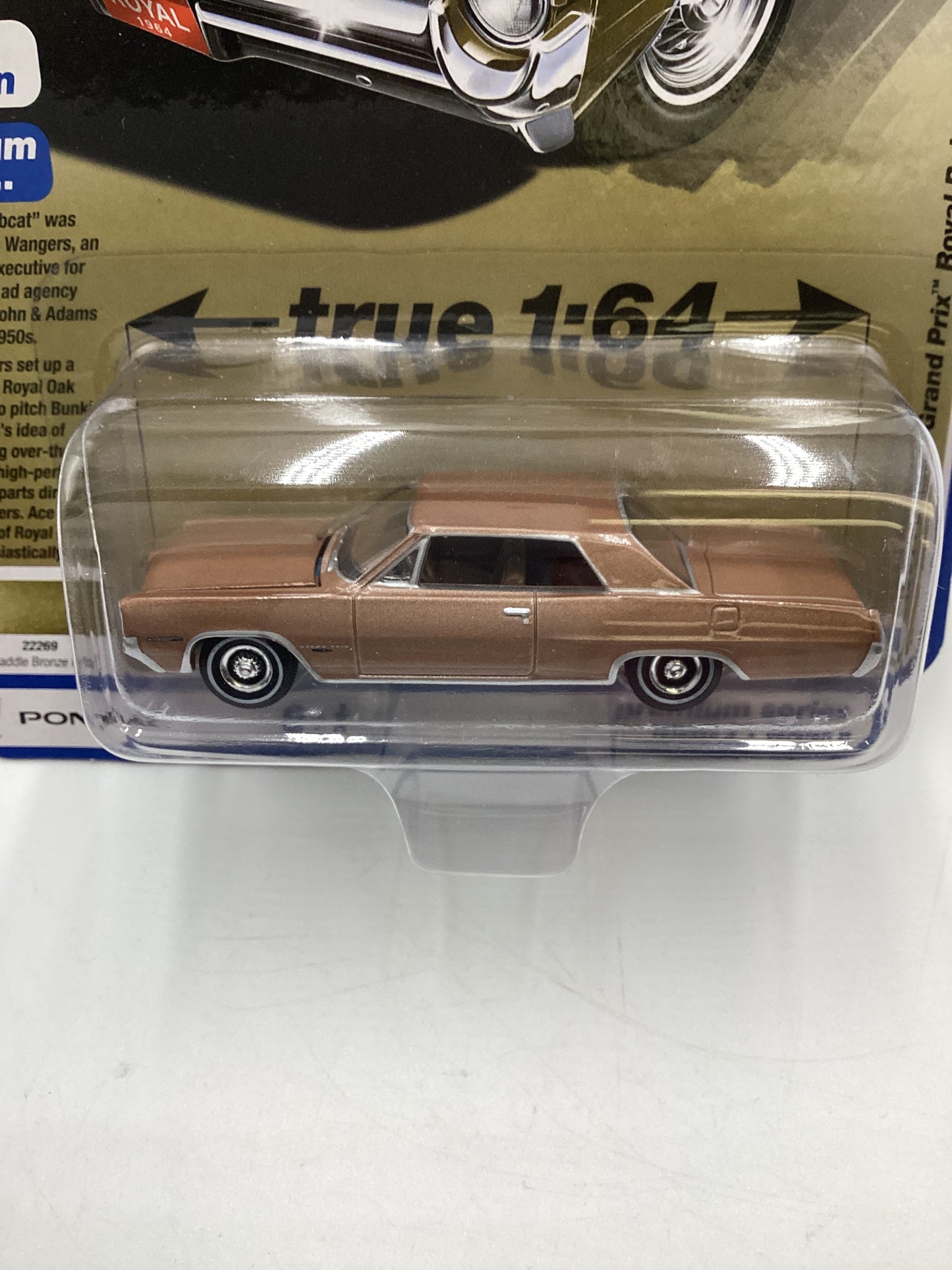 Auto World Vintage Muscle Release 3 Version B 1964 Pontiac Grand Prix Royal Bobcat Bronze 183F