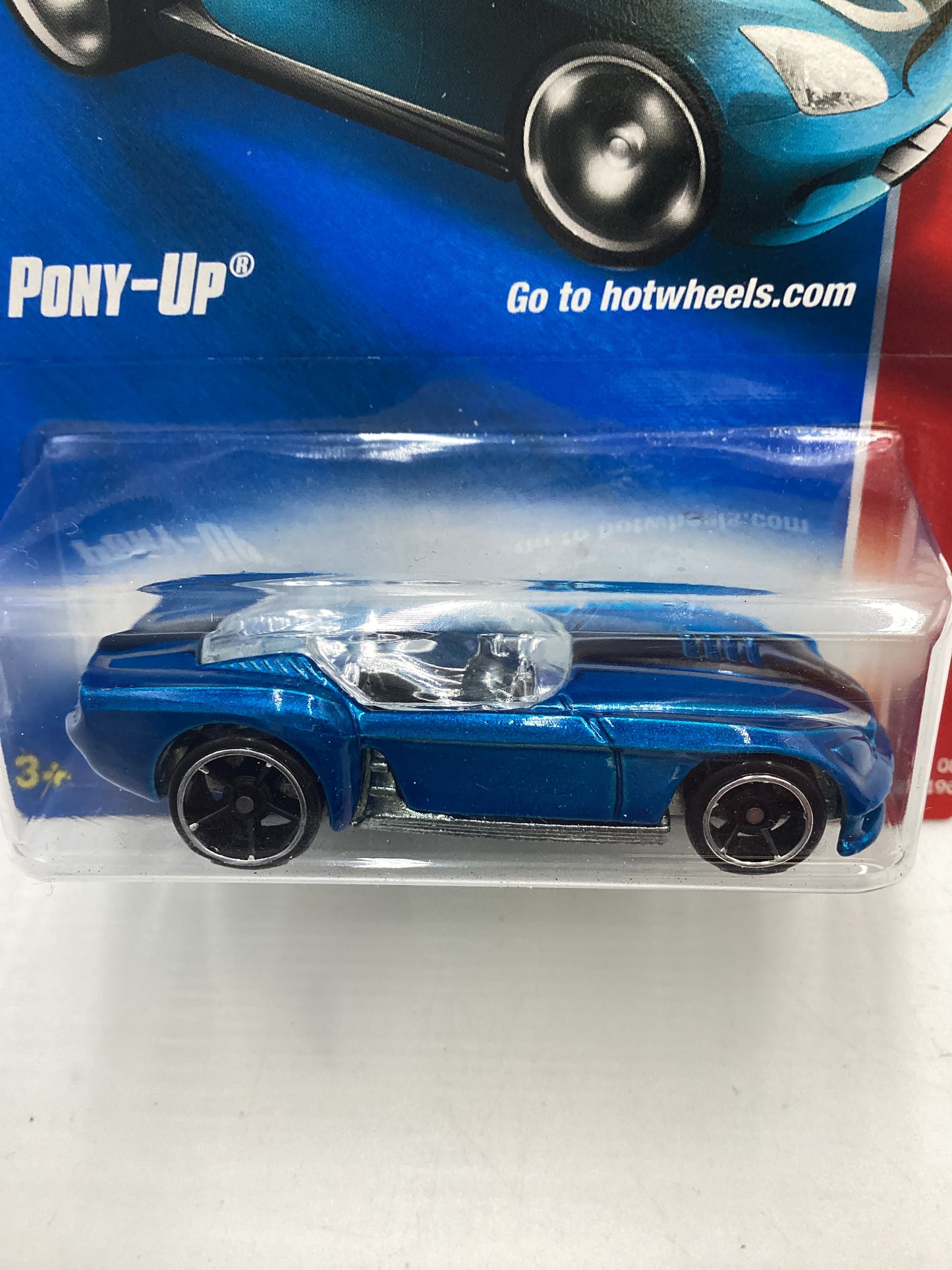 2008 Hot Wheels Web Trading Cars #86 Pony-Up Blue AA2