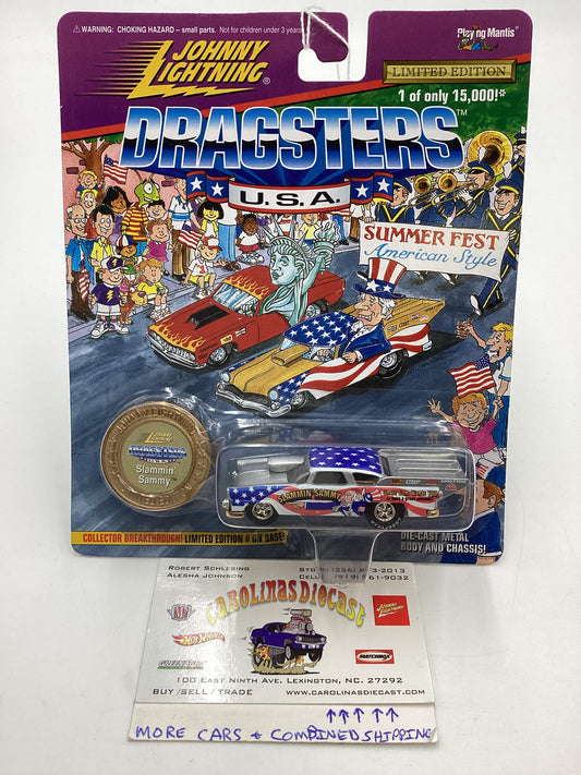 Johnny Lightning Dragsters U.S.A #9218/15000 Slammin Sammy Silver 186C