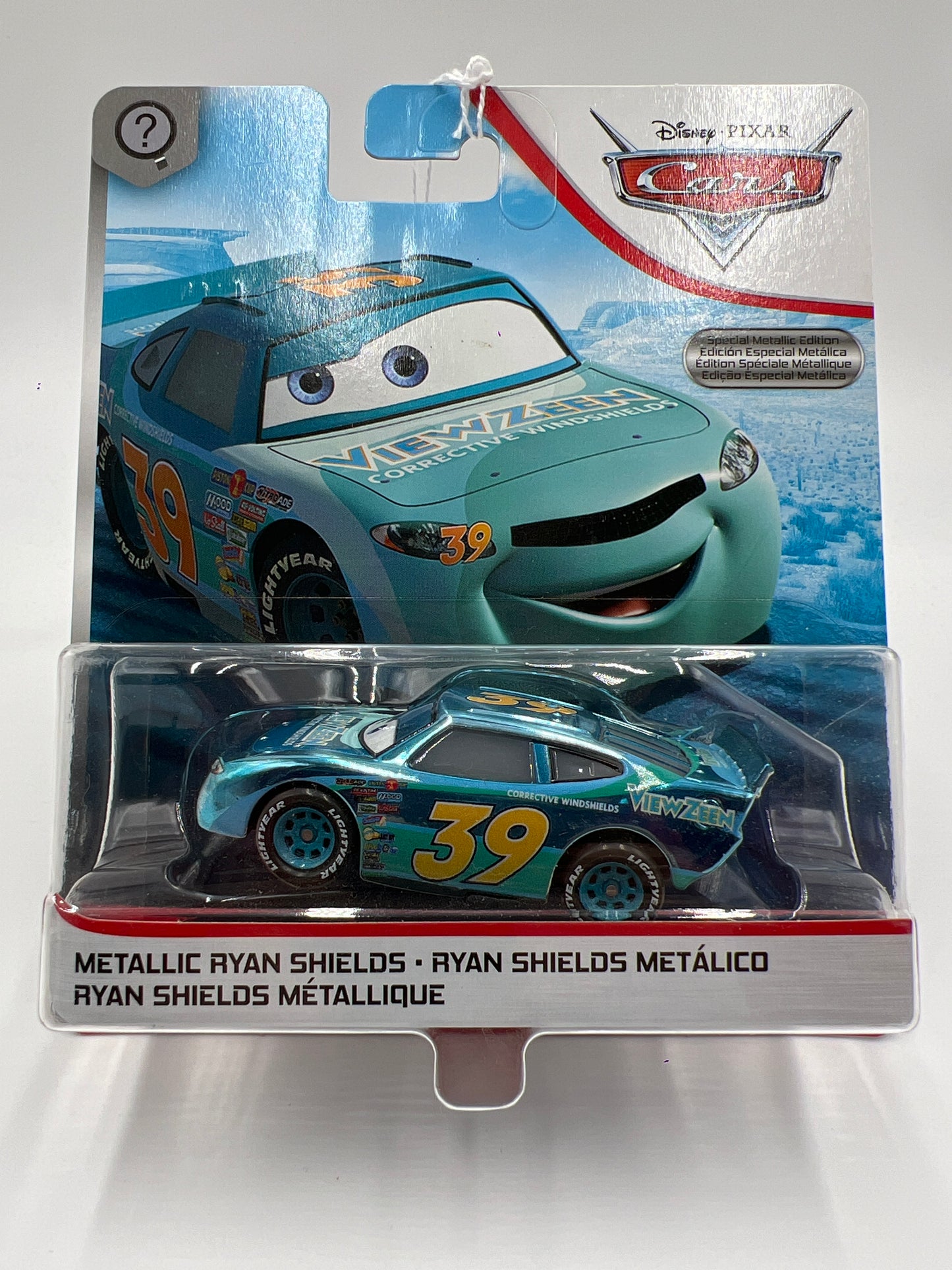 Disney Pixar Cars Scavenger Hunt Chase Metallic Ryan Shields #39 Blue 137C