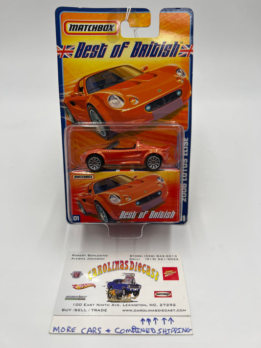 Matchbox Best Of British #1 2006 Lotus Elise Orange 172A