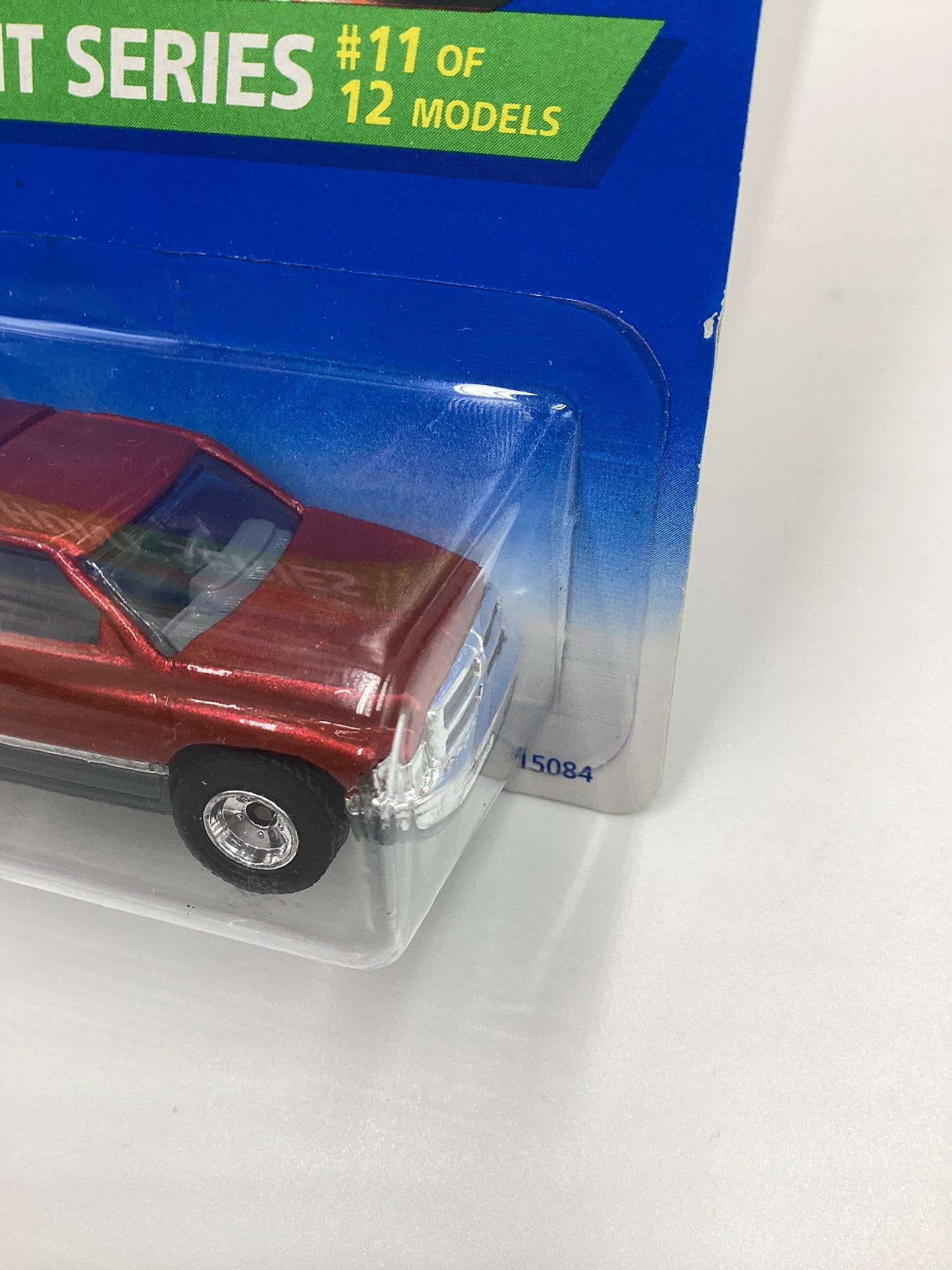 1996 Hot Wheels Treasure Hunt #438 Dodge Ram 1500 Red W/Protector