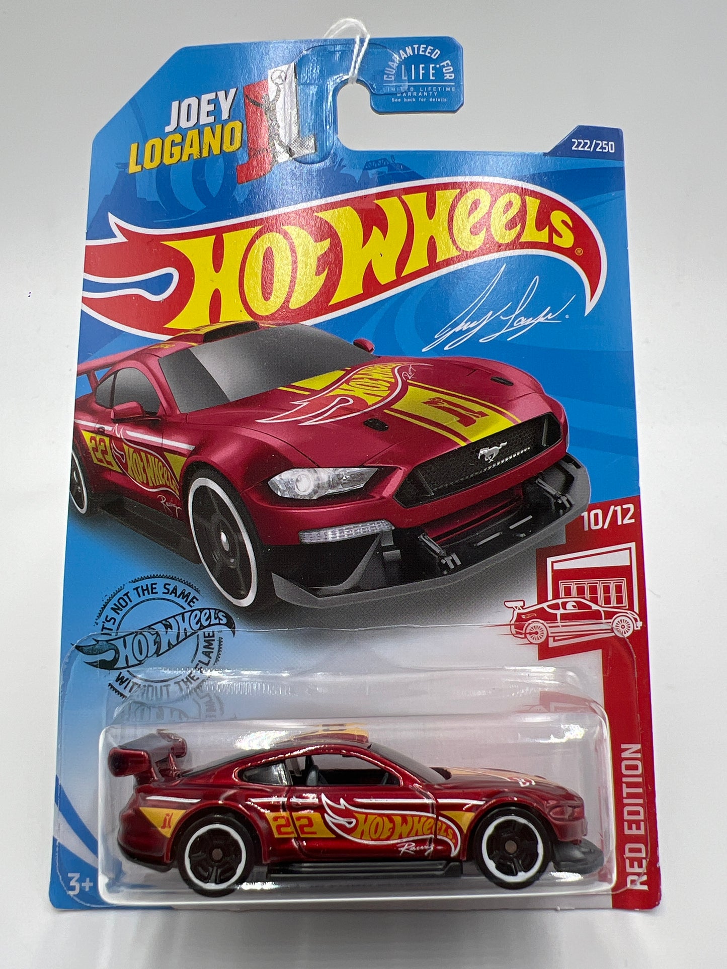 2020 Hot Wheels Target Exclusive Red Edition #222 Custom 18 Ford Mustang GT Red 146C