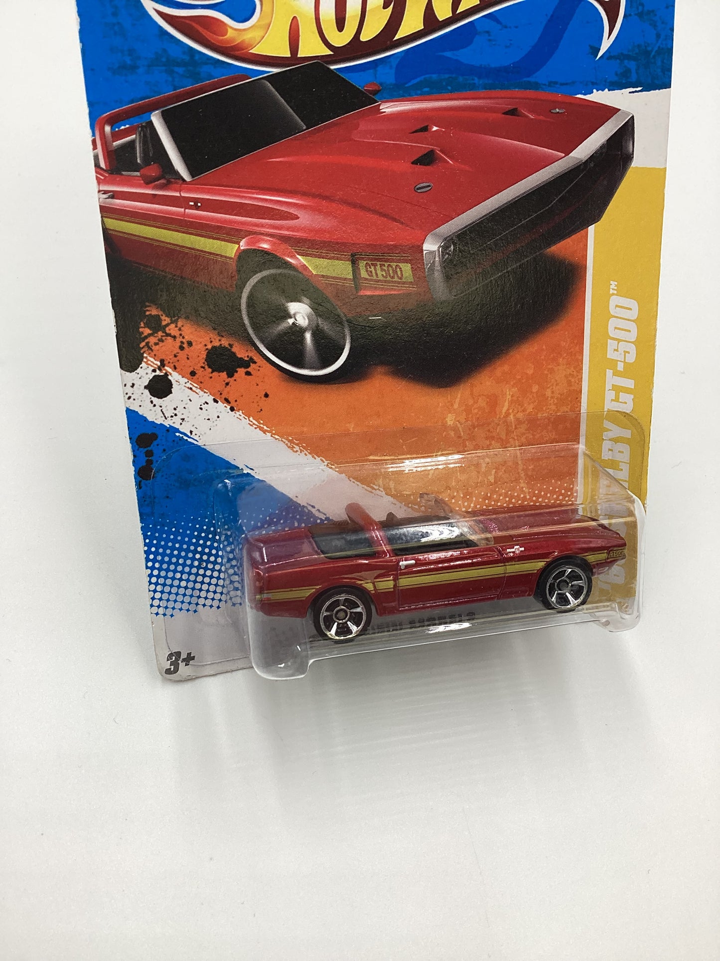 2011 Hot Wheels #21 69 Shelby GT-500 Red 25D