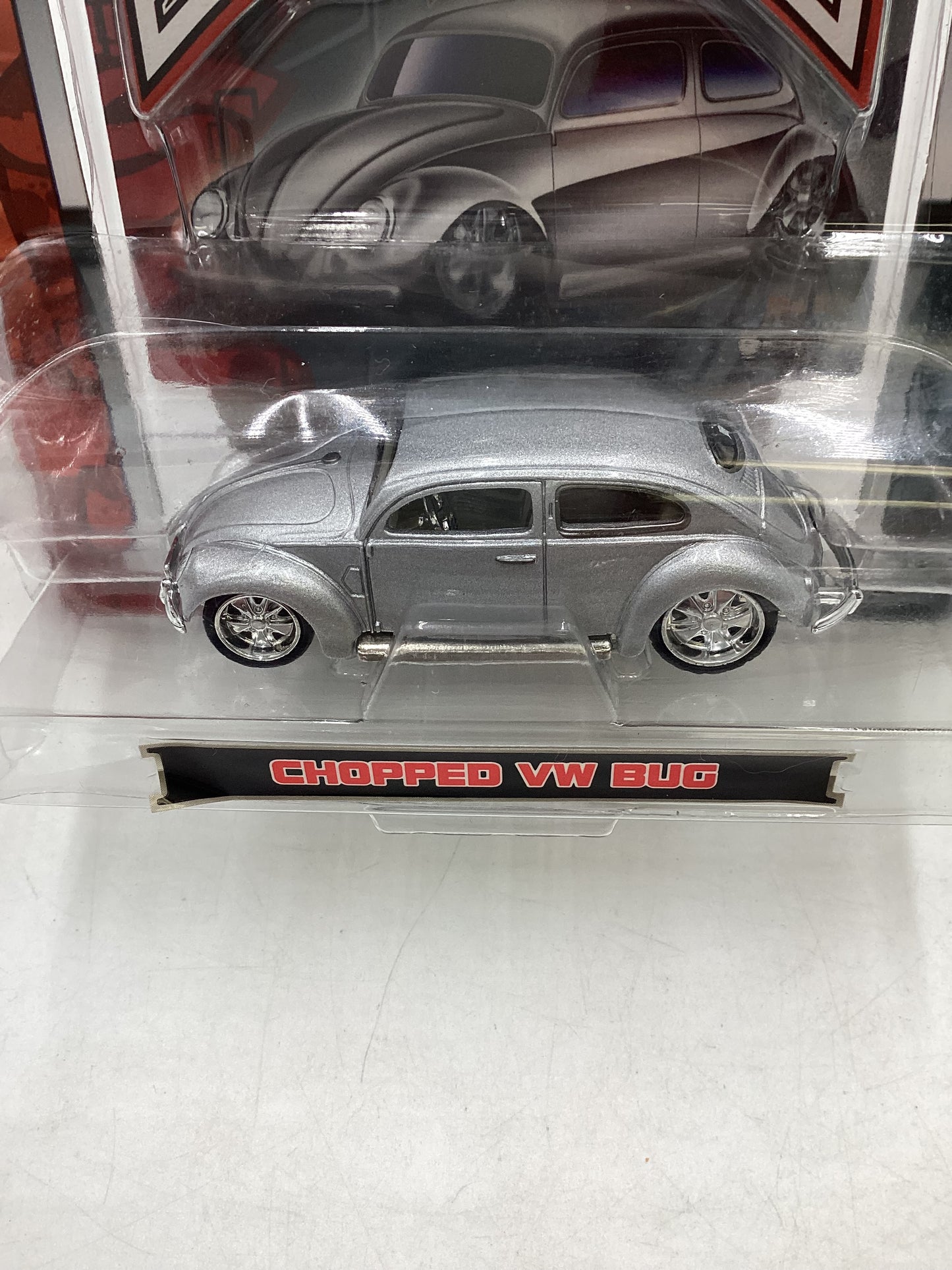 2006 Maisto Urban Diecast Collection Ridez Chopped VW Bug Silver
