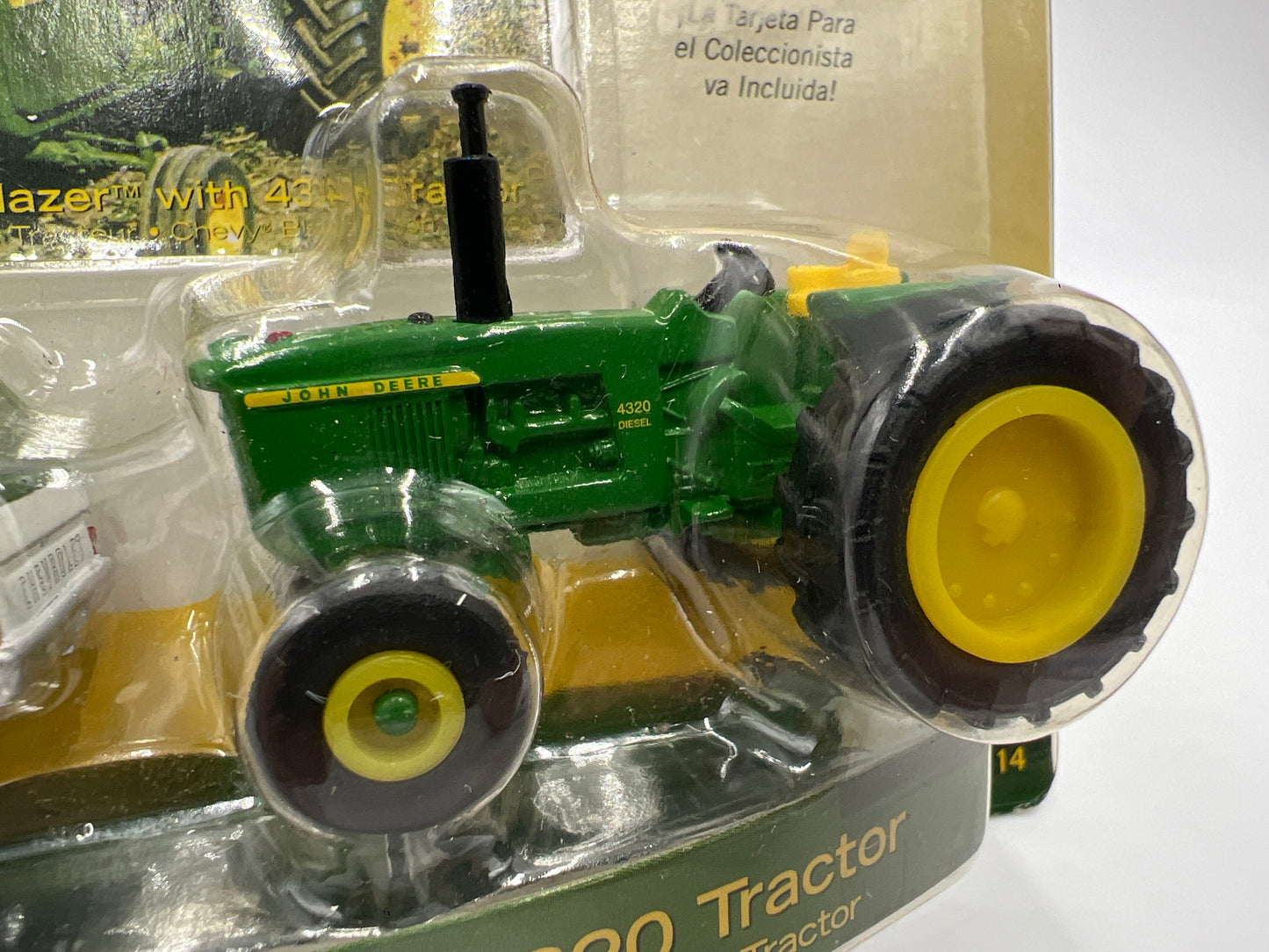Ertl John Deere 2 Pack 69 Chevy Blazer With 4320 Tractor
