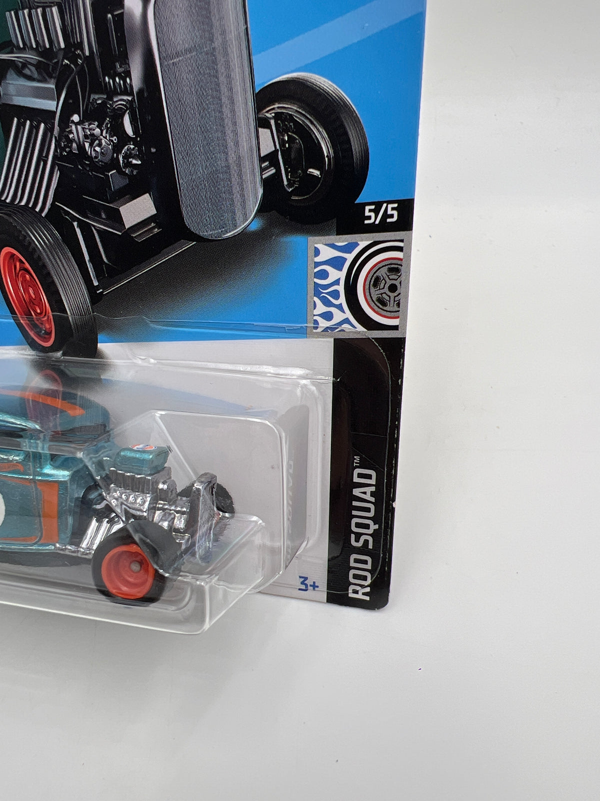 2022 Hot Wheels Super Treasure Hunt #237 32 Ford Gulf Blue W/Protector