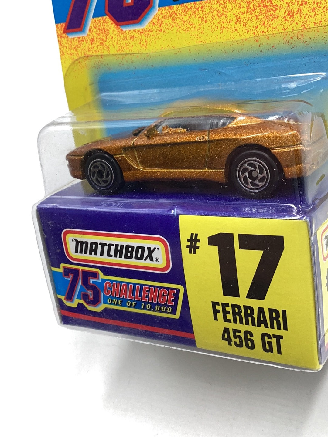 Matchbox 75 Challenge #17 Ferrari 456 GT 163G