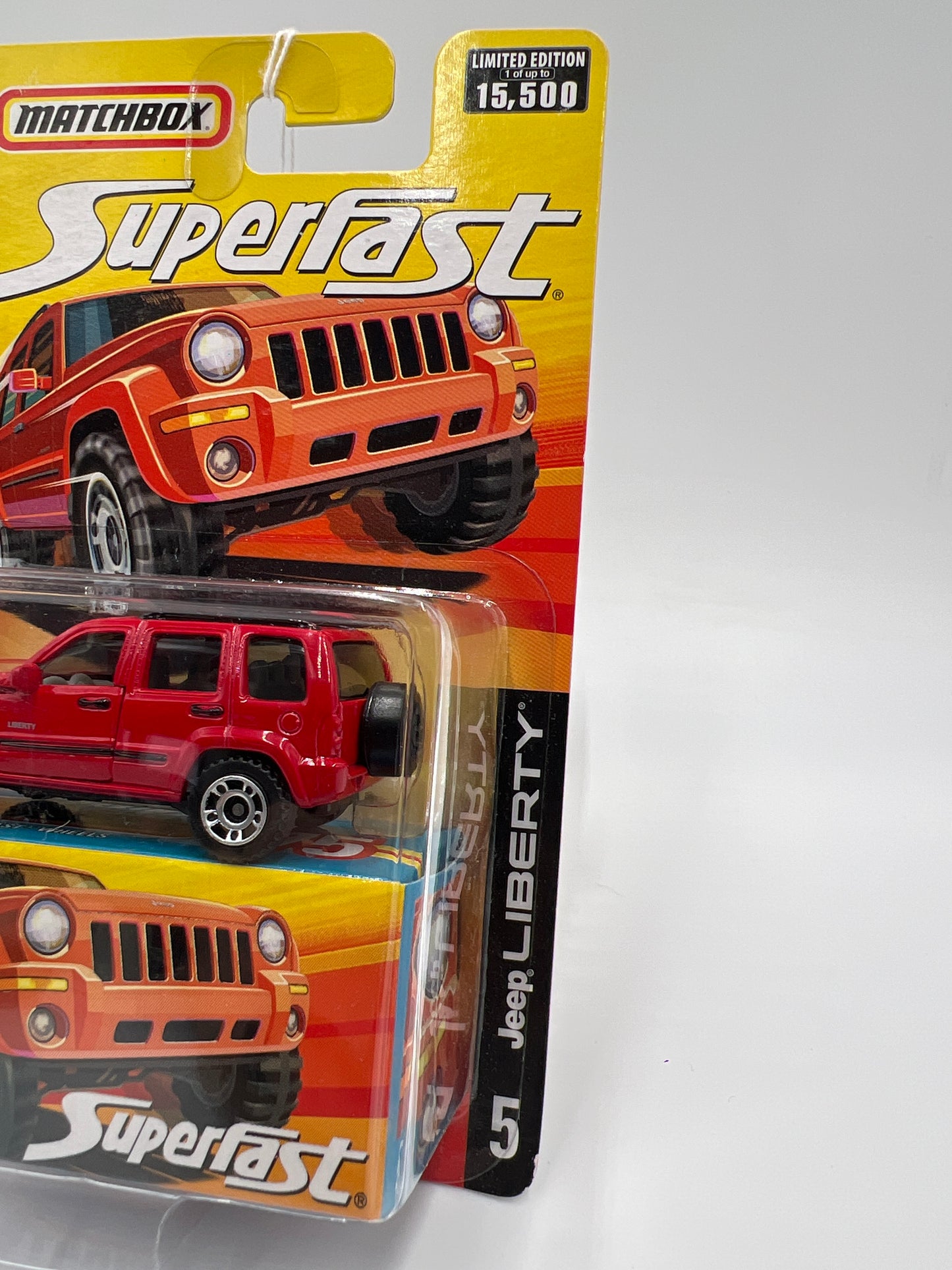 Matchbox Superfast #5 Jeep Liberty Red