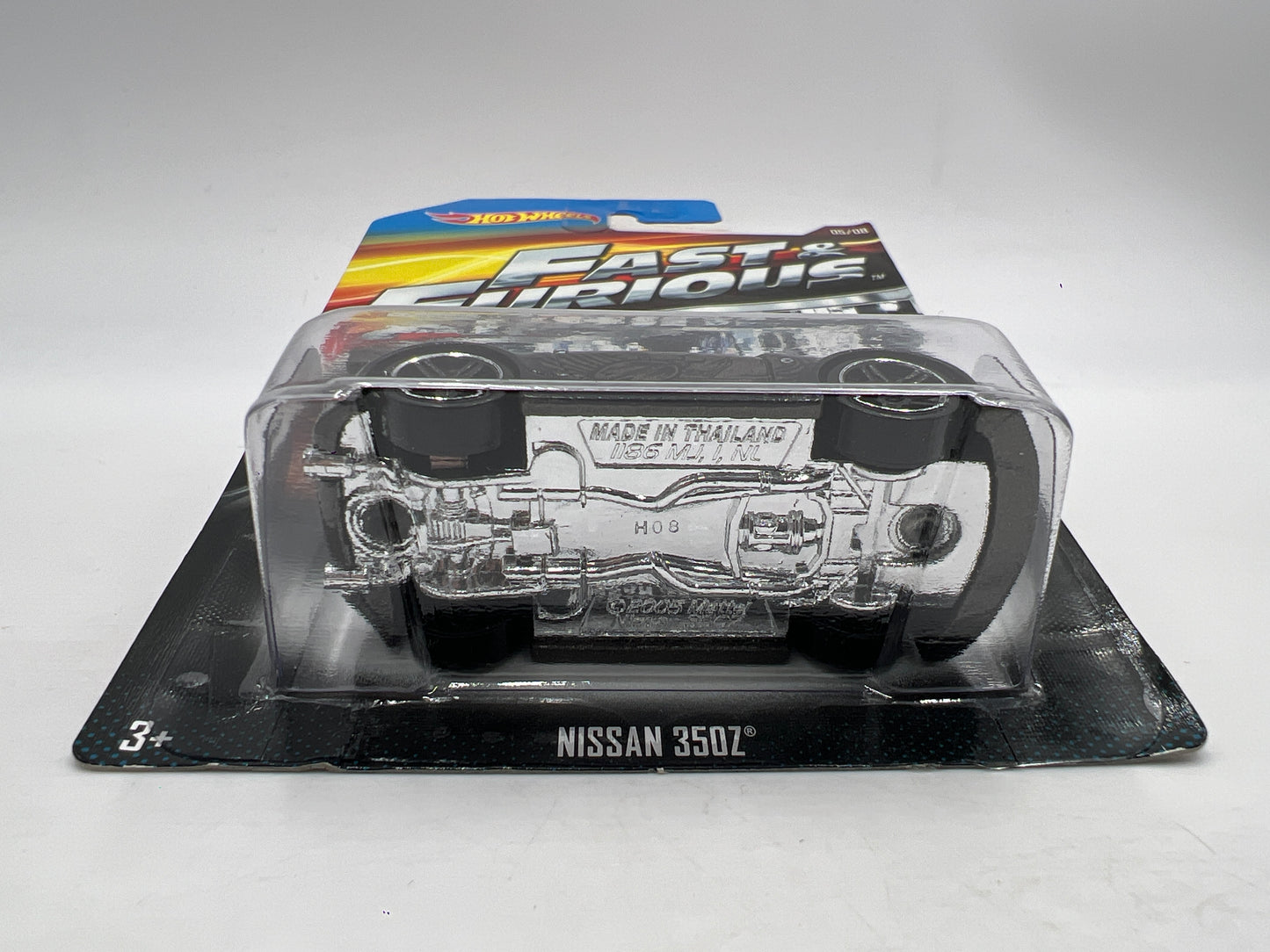 Hot Wheels Fast and Furious #5 Nissan 350Z Gray/Black W/Protector