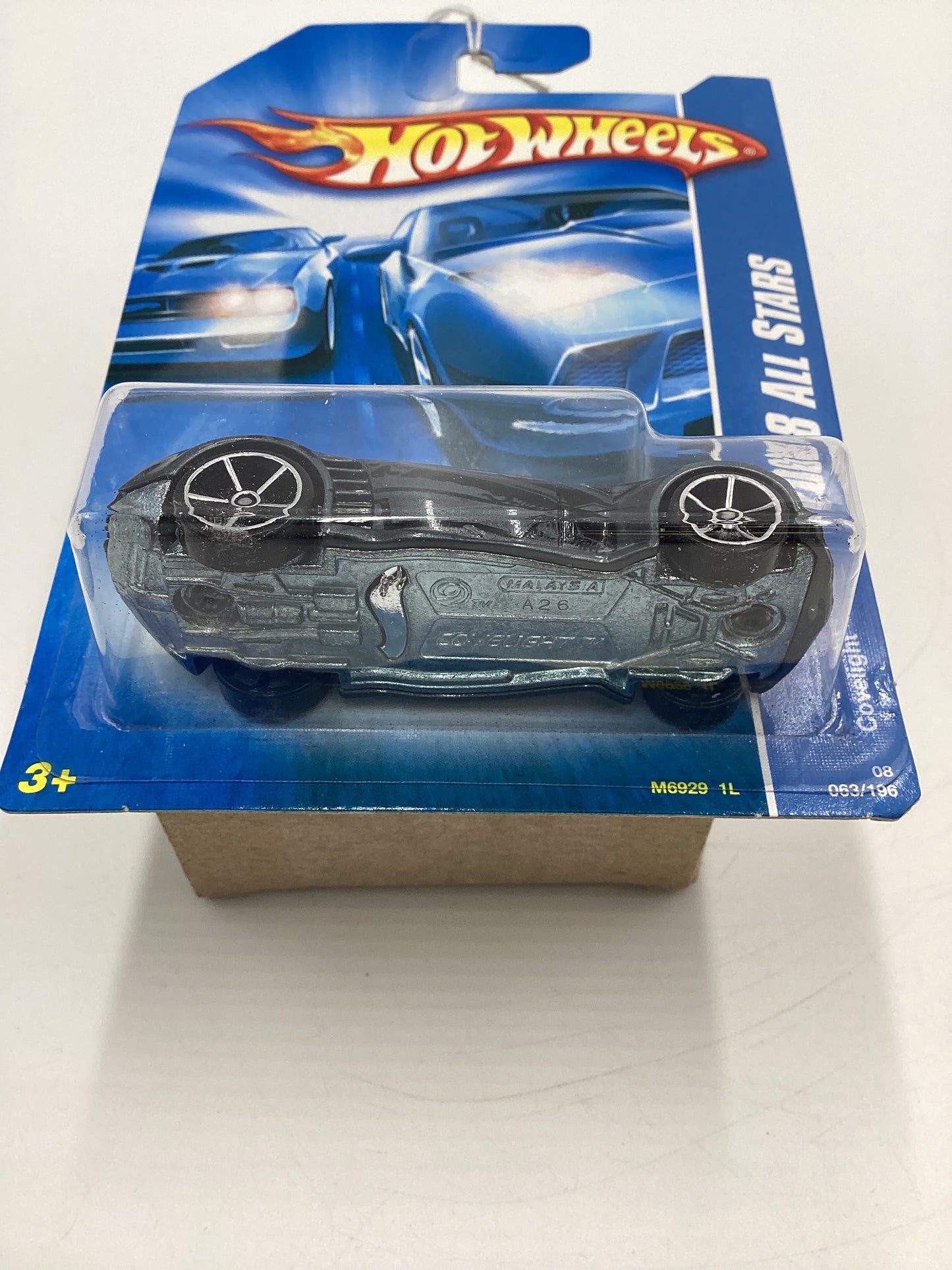 2008 Hot Wheels All Stars #63 Covelight Gray FF3